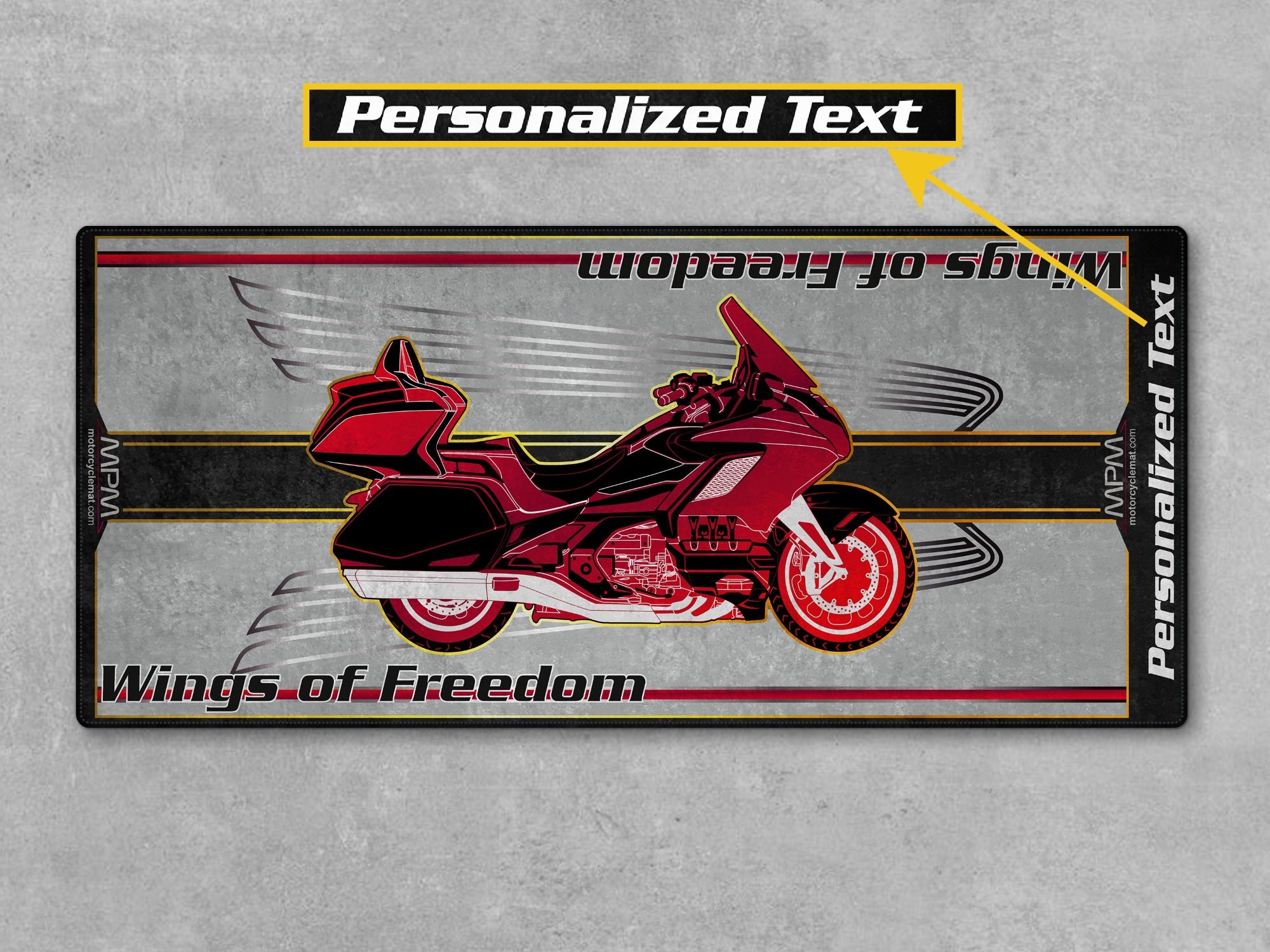 MPM Motorcycle Mat for Honda Goldwing - U901