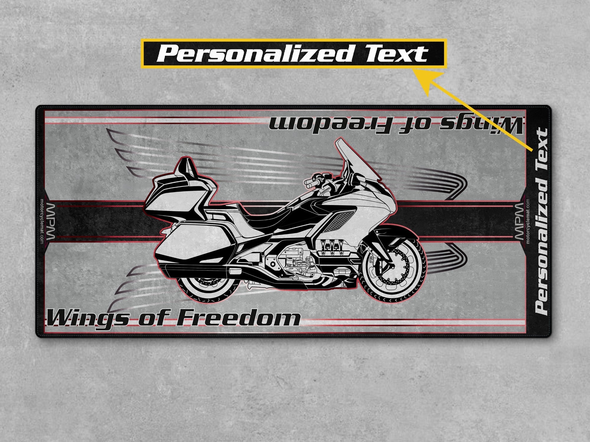 MPM Motorcycle Mat for Honda Goldwing - U901