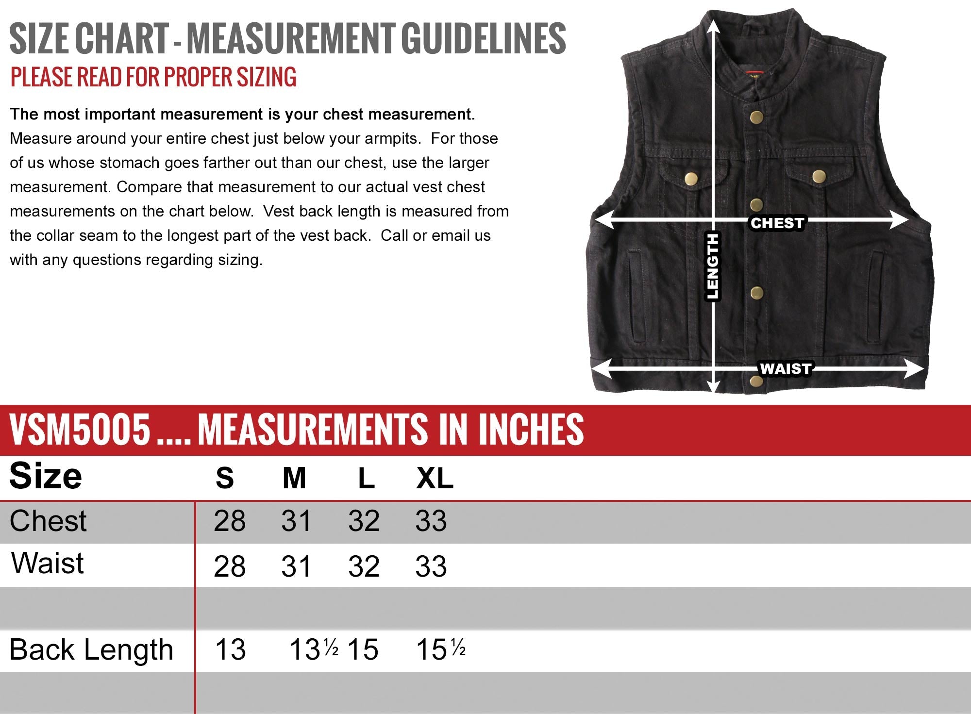 VSK1004 Kids Toddler Black Denim Vest