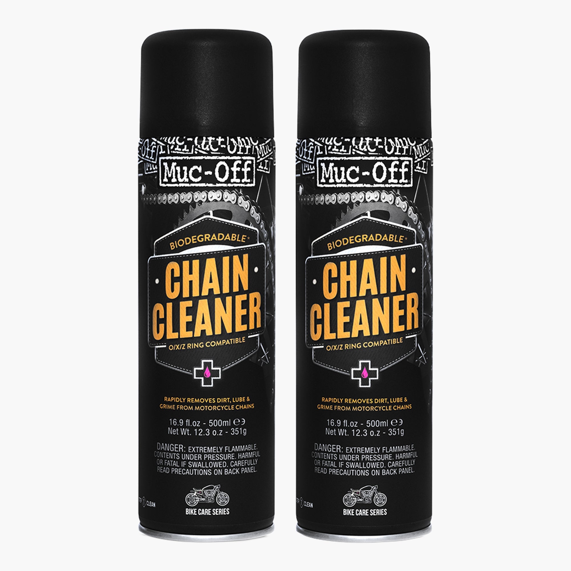 2 x Motorcycle Chain Cleaner 16.9 fl oz