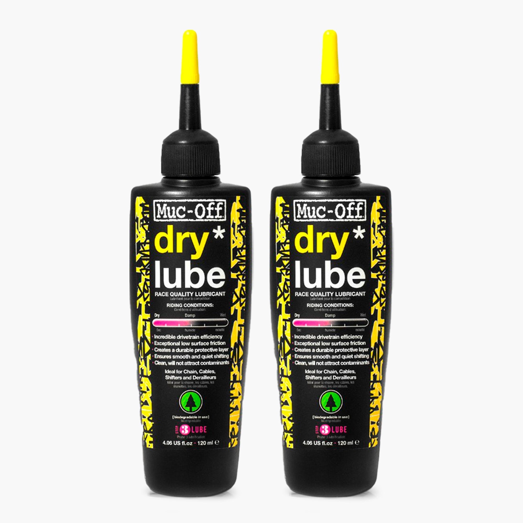 2 x Dry Weather Lube 4.1 fl oz