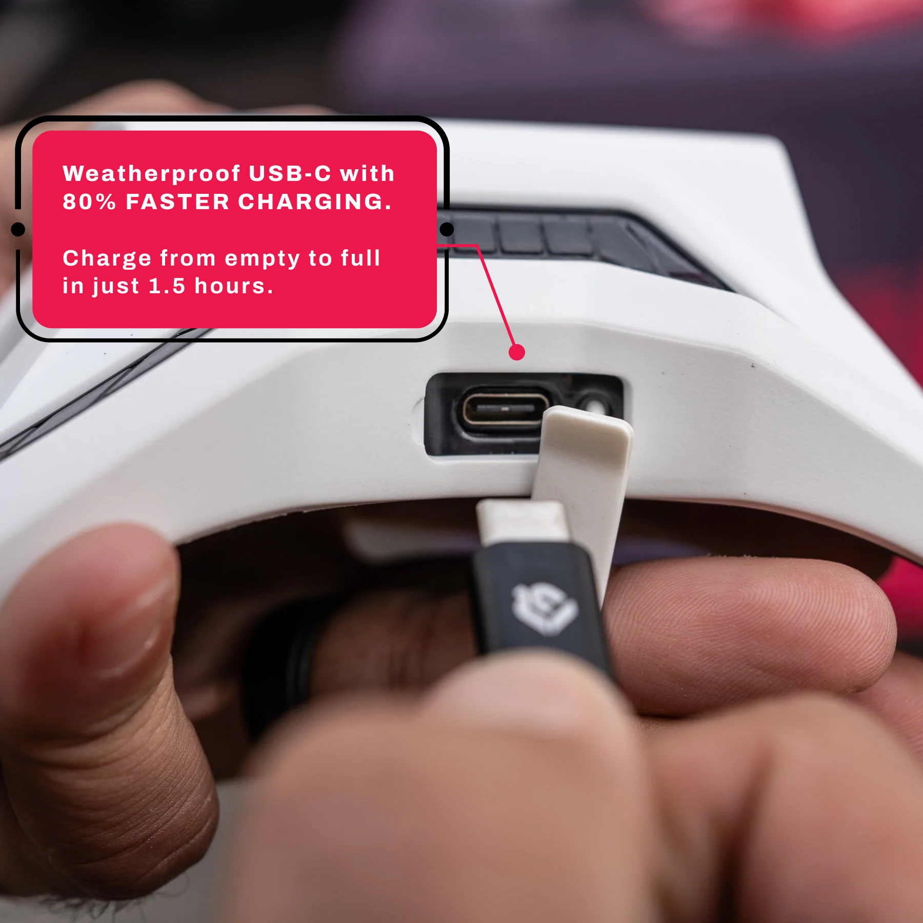 Brake Free USB-C - White