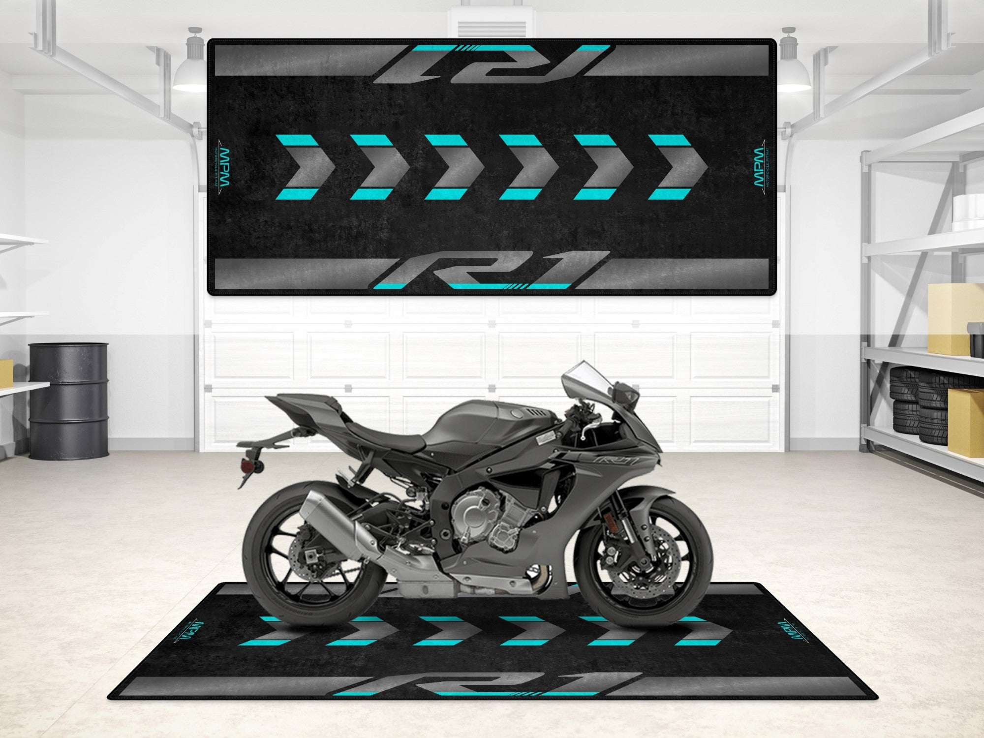 MPM Motorcycle Mat for Yamaha R1 - MM7111