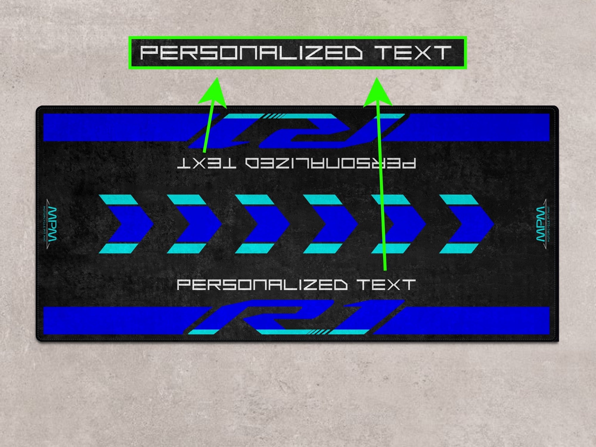 MPM Motorcycle Mat for Yamaha R1 - MM7111