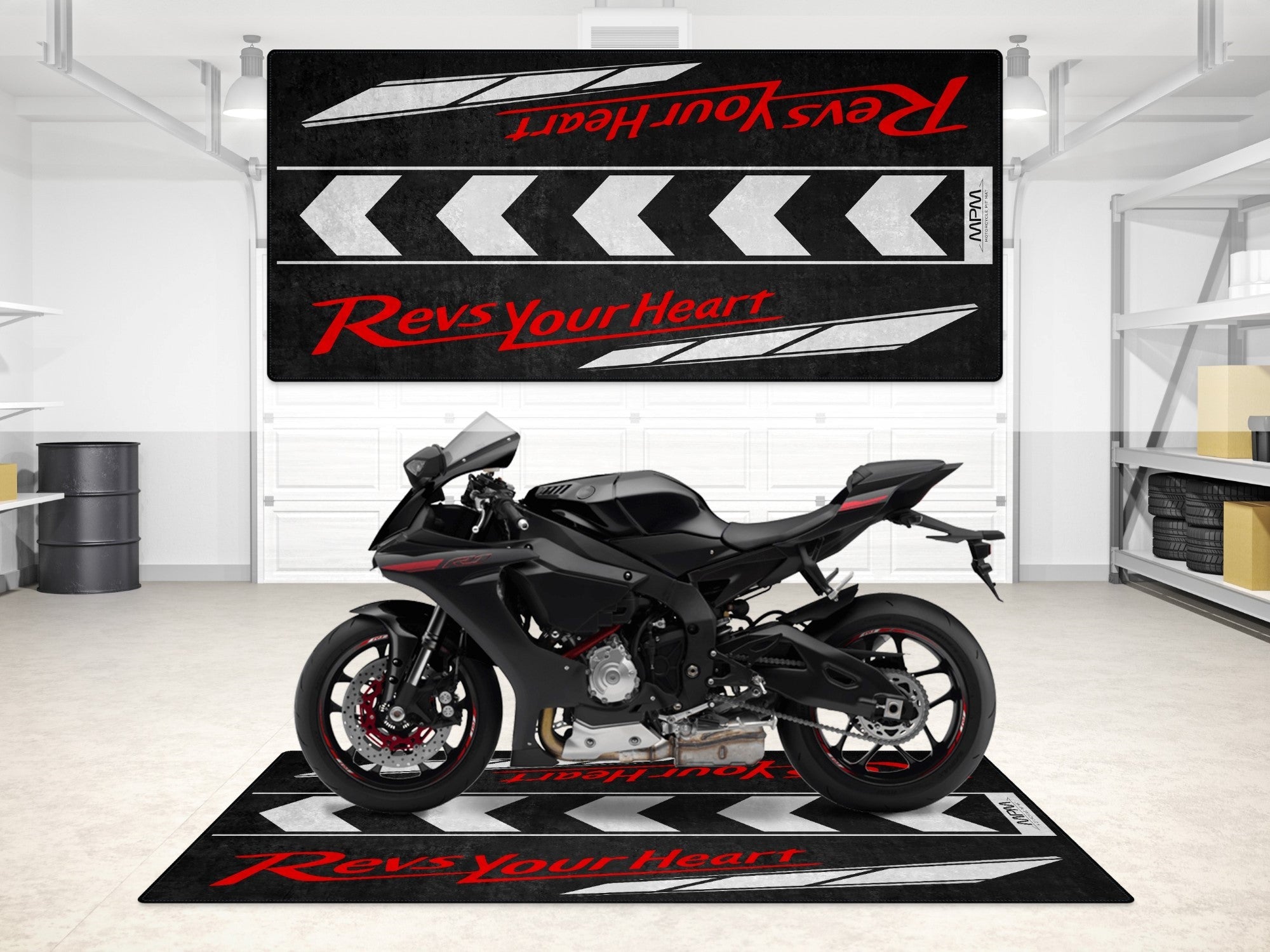 MPM Motorcycle Mat for Yamaha - MM7109