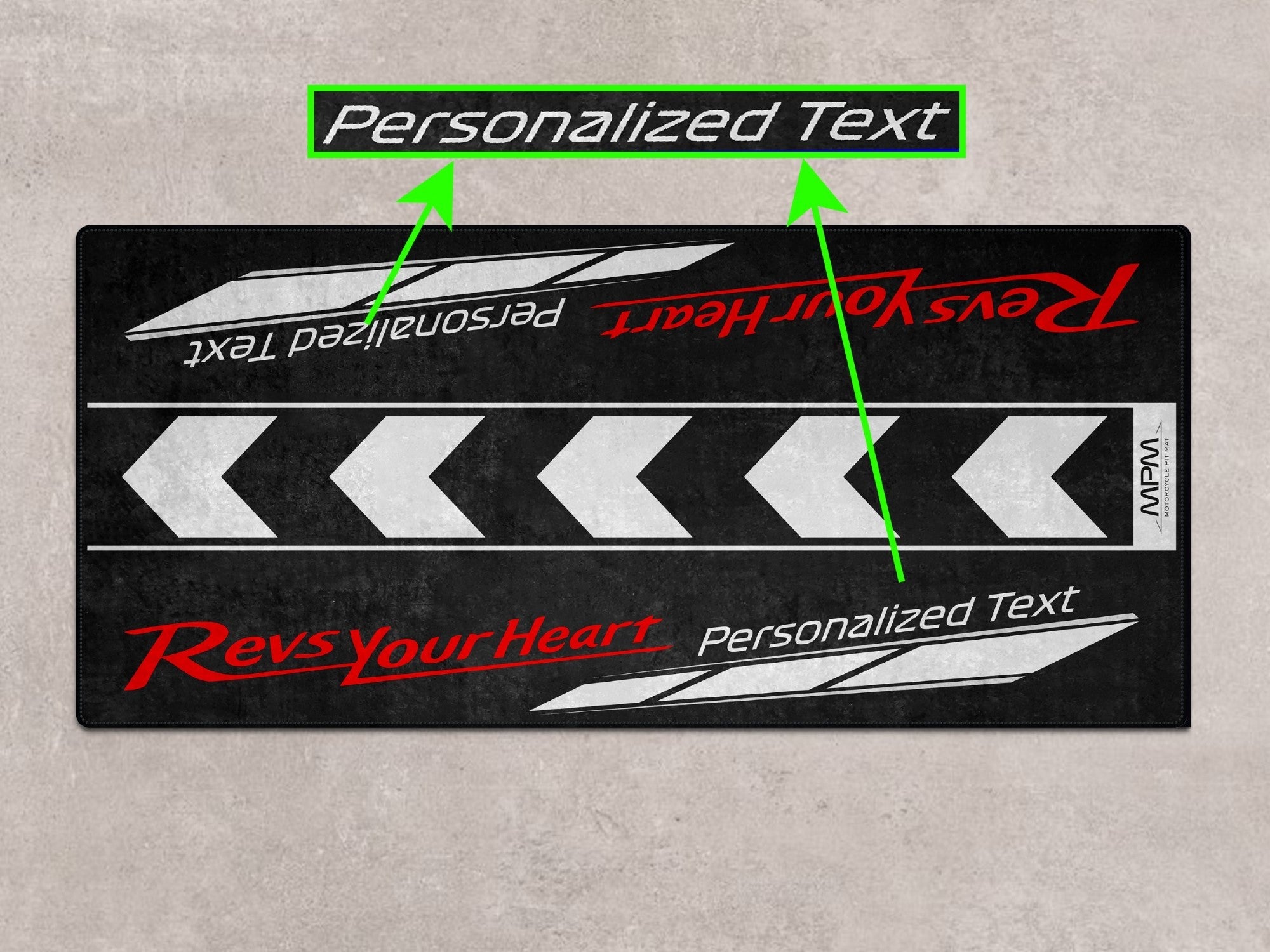 MPM Motorcycle Mat for Yamaha - MM7109