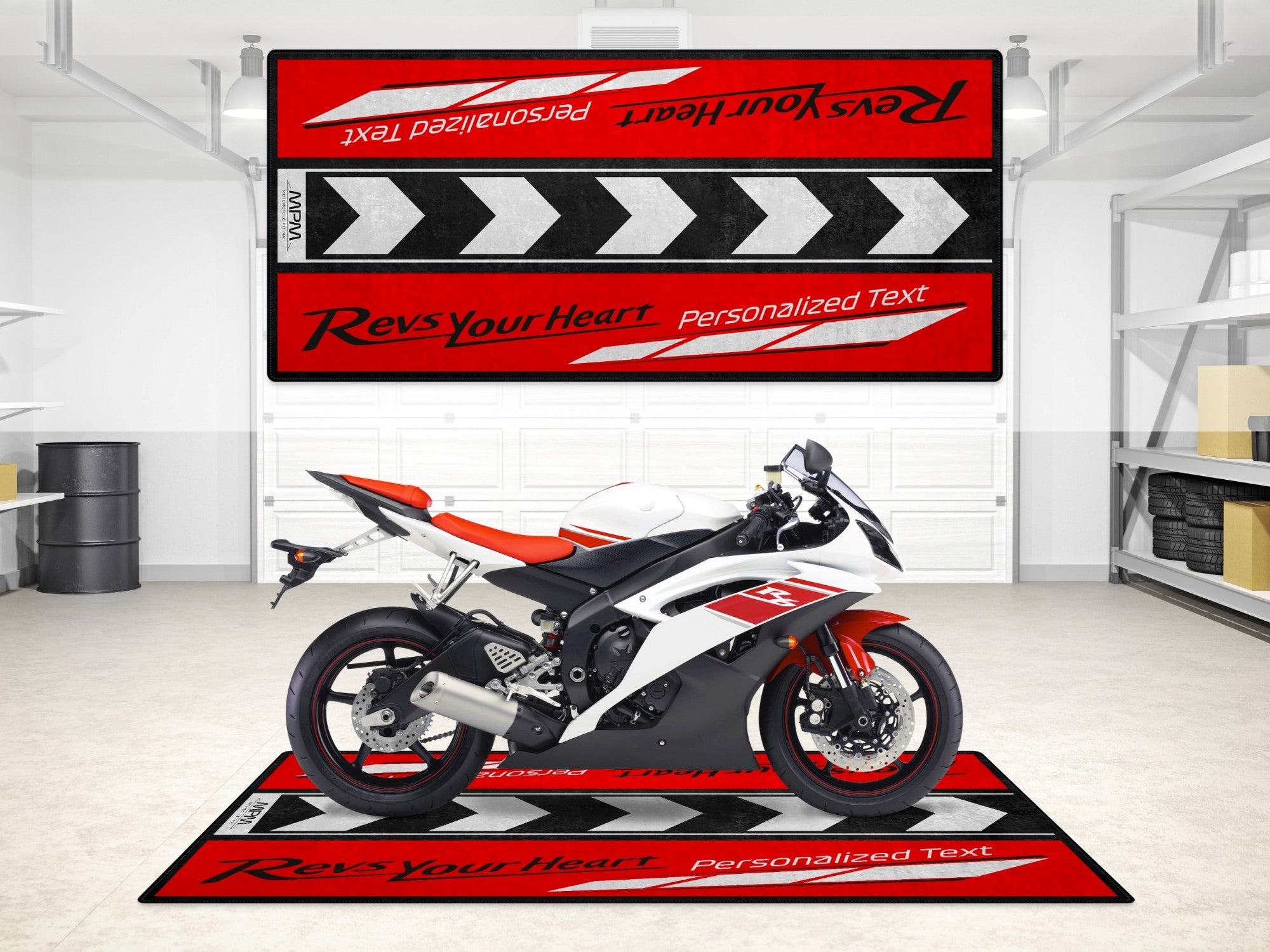 MPM Motorcycle Mat for Yamaha - MM7109