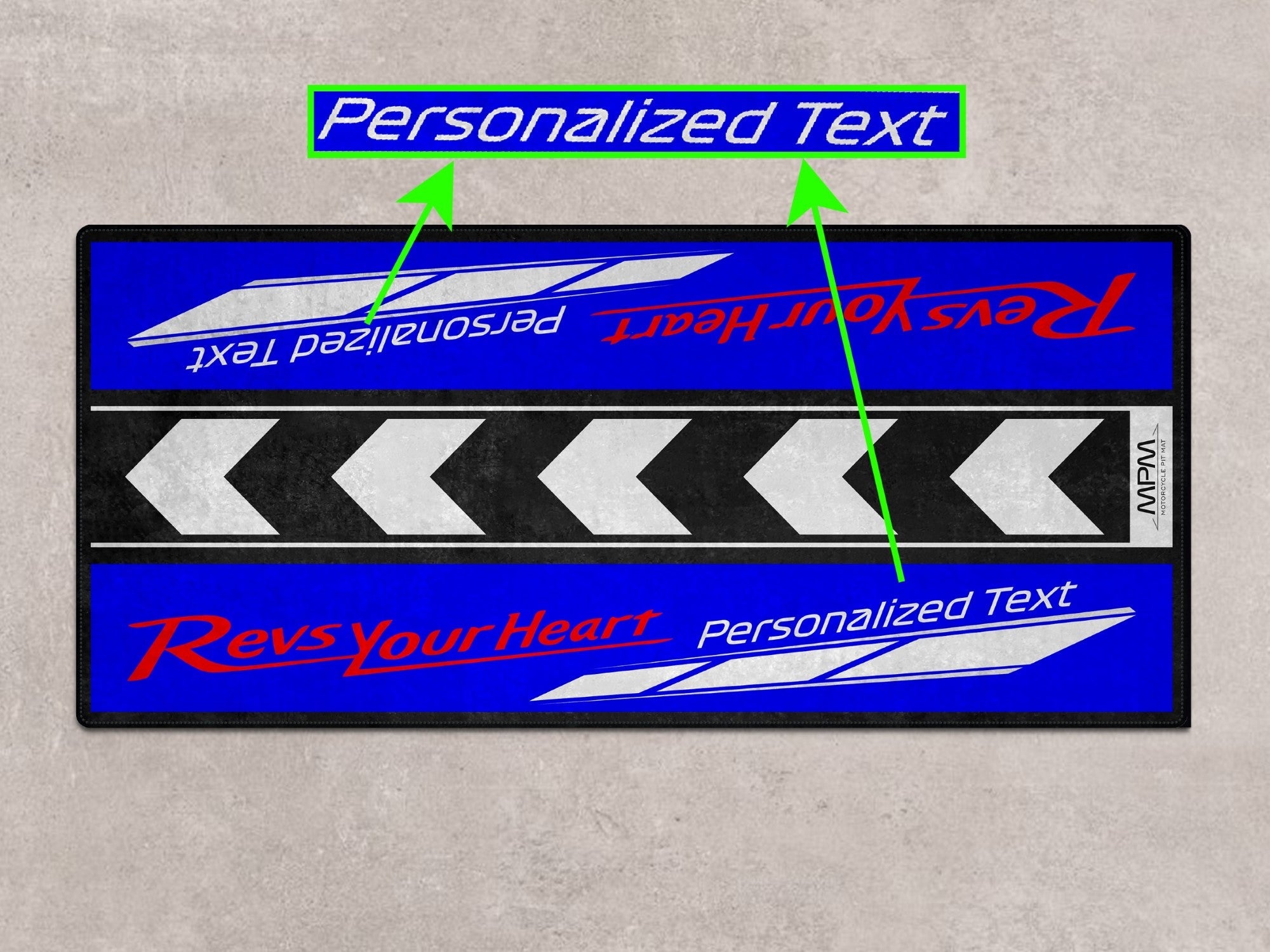 MPM Motorcycle Mat for Yamaha - MM7109