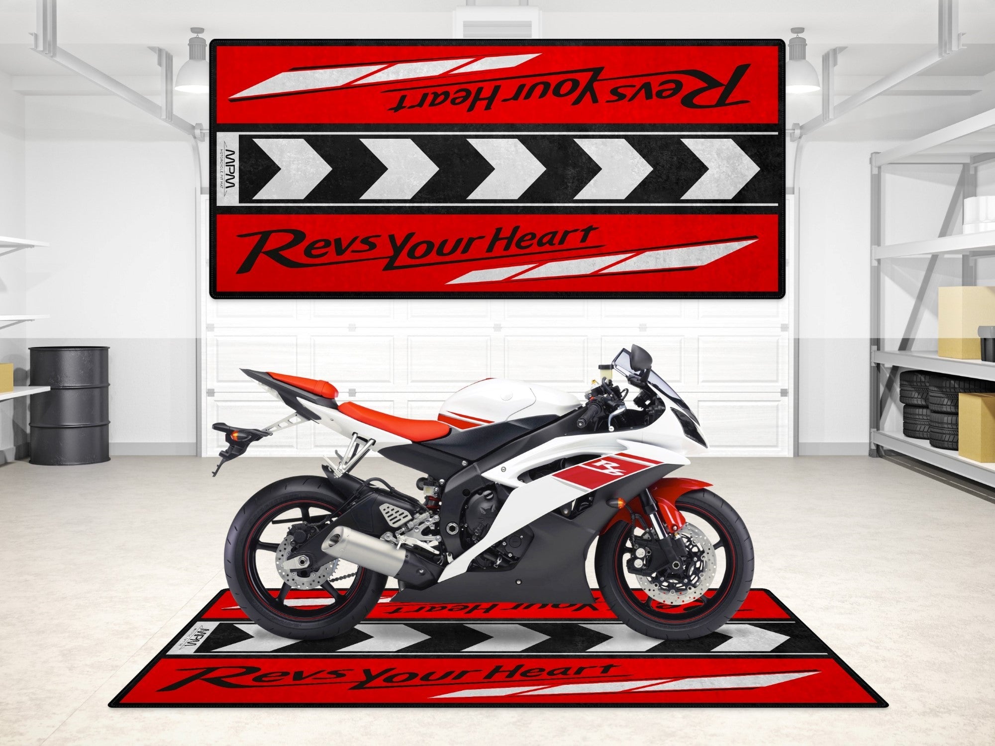 MPM Motorcycle Mat for Yamaha - MM7109