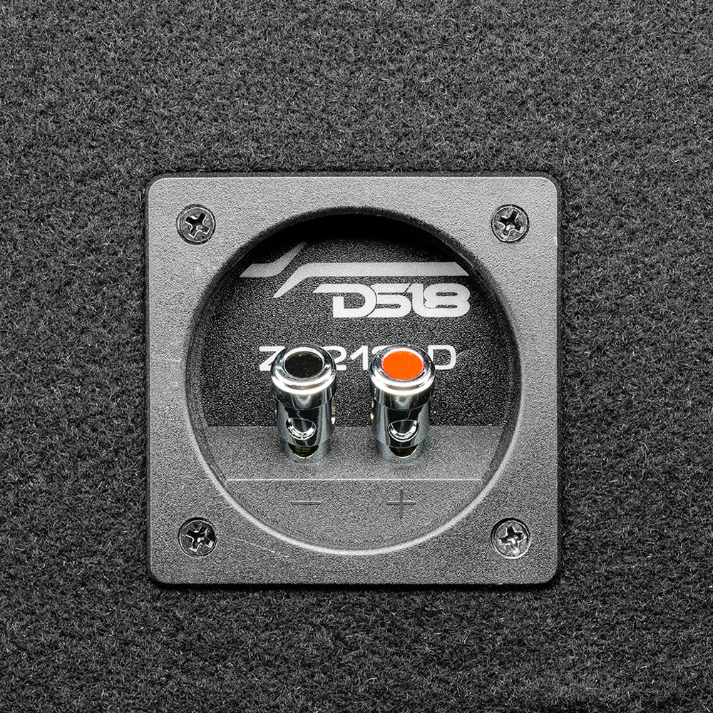 Dual 12" Loaded Subwoofer Ported Enclosure With ZR12.2 1600 Watts Rms