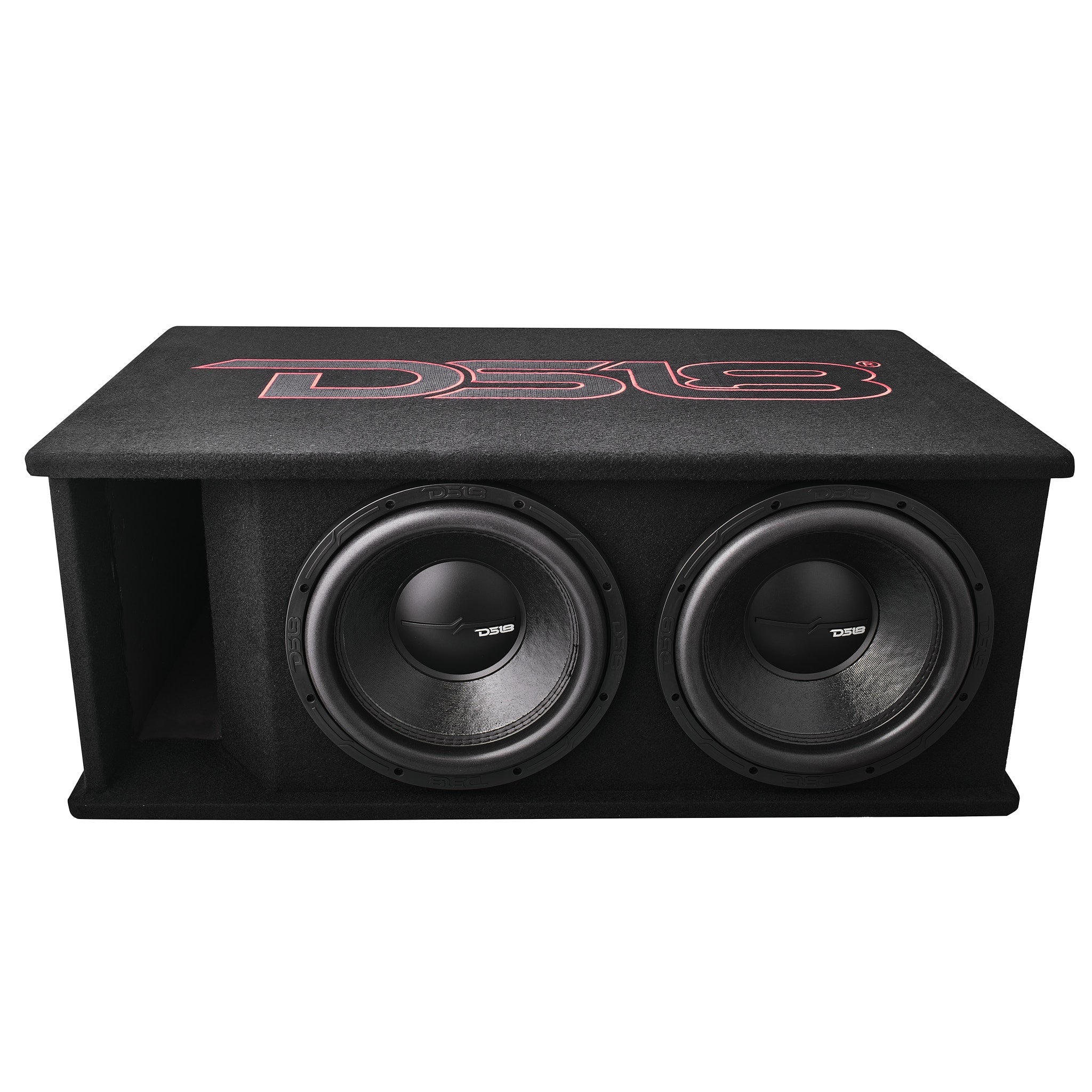 Dual 12" Loaded Subwoofer Ported Enclosure With ZR12.2 1600 Watts Rms
