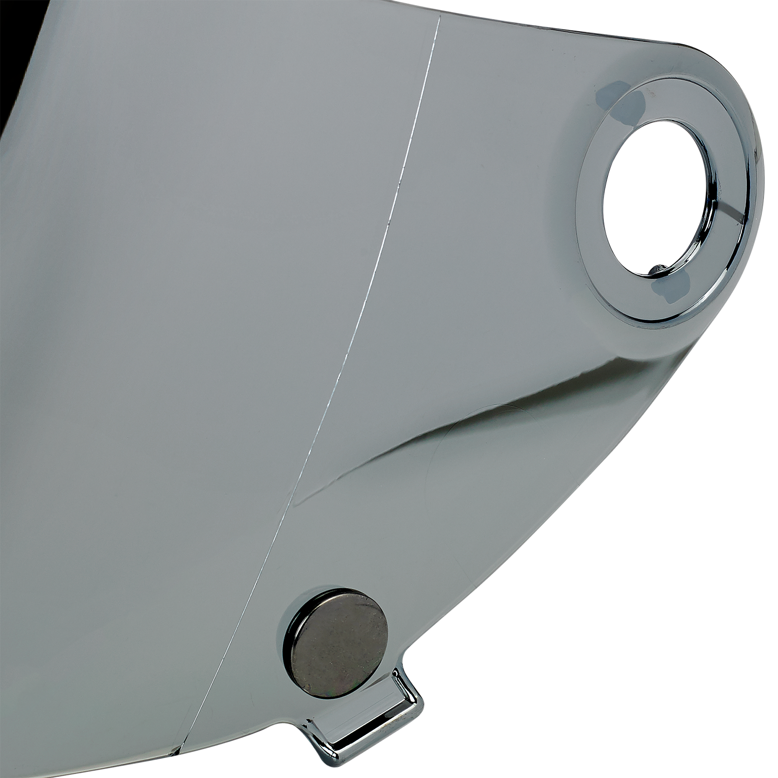 BILTWELL Gringo S Gen 2 Shield - Flat - Chrome Mirror 1111-221