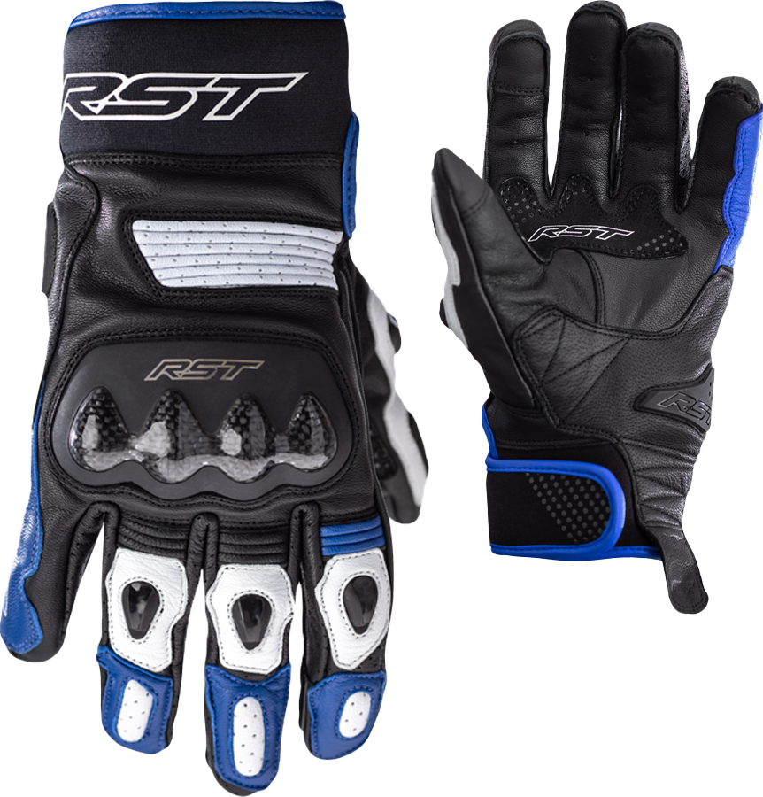 RST Freestyle 2 Ce Glove Black/Blue/White Lg 556-2671110