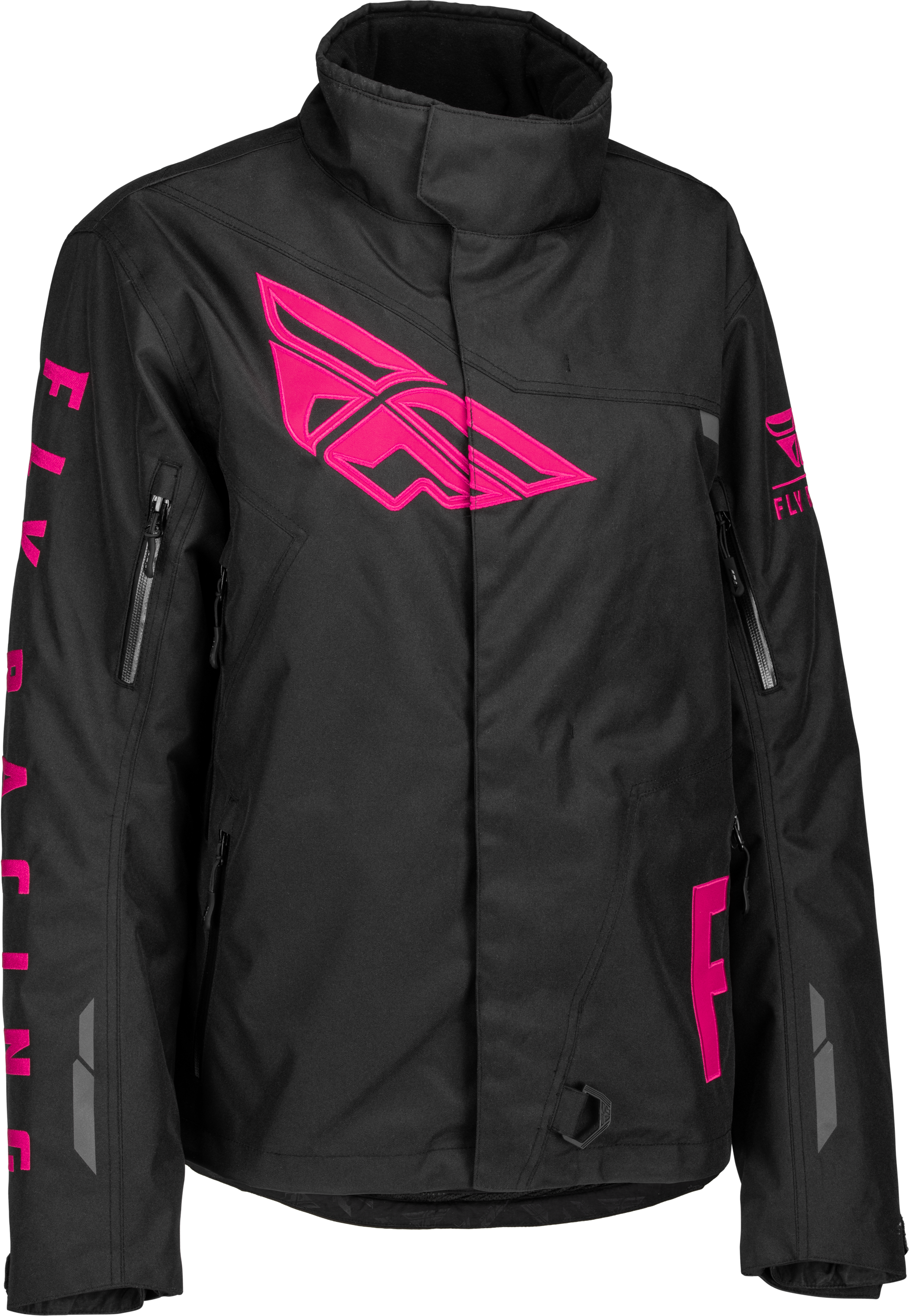 Fly Racing Women'S Snx Pro Jacket Black/Pink Xl 470-4512X