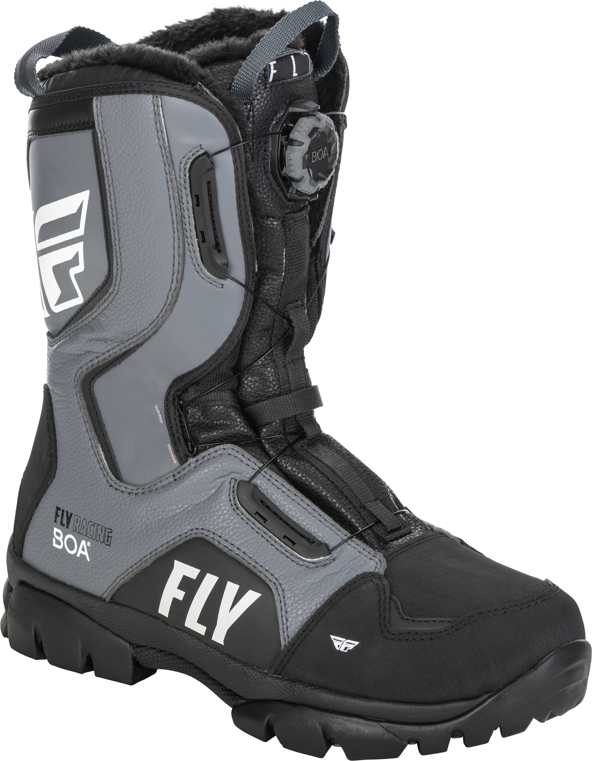 Fly Racing Marker Boa Boot Black/Grey Sz 14 361-96614