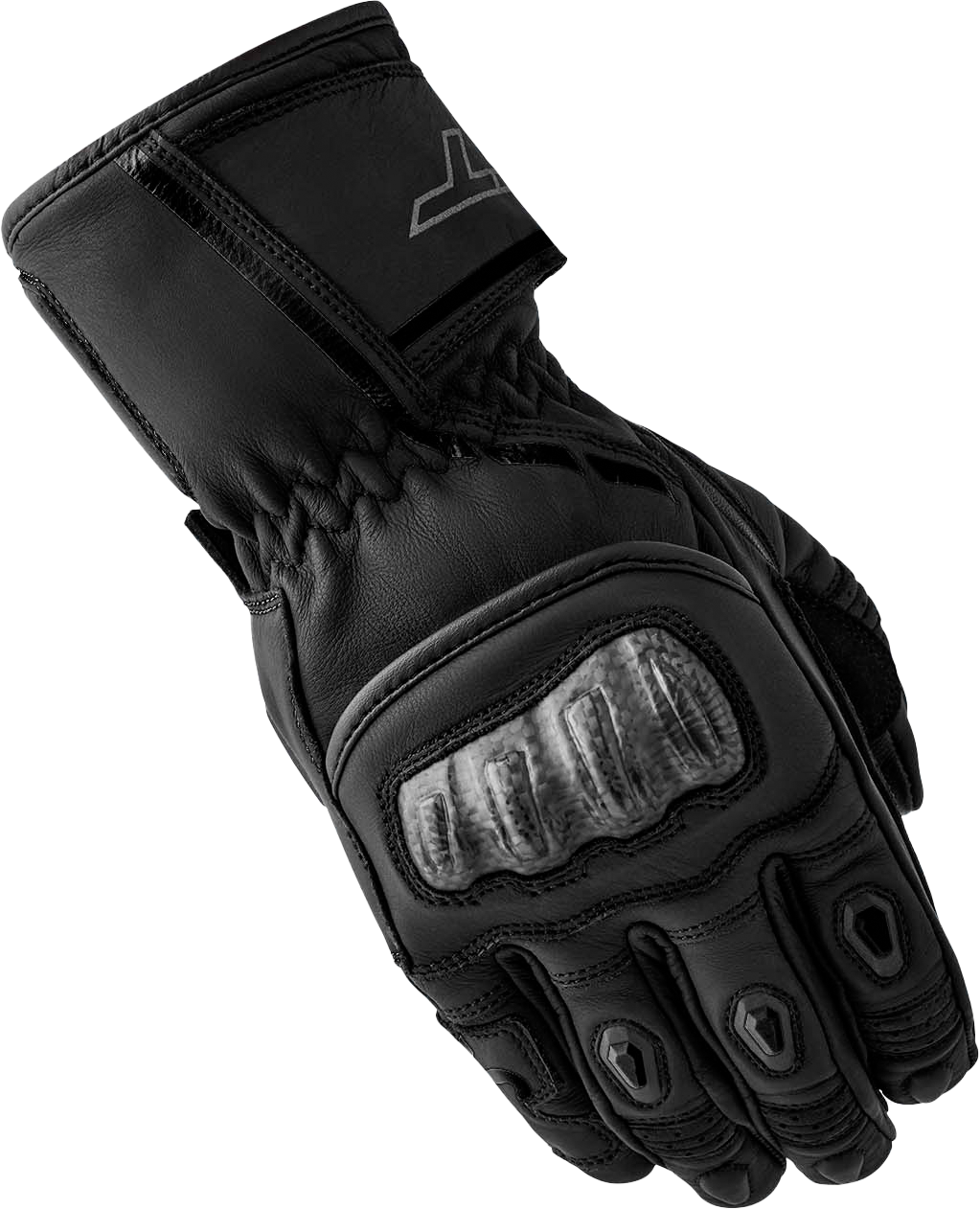 RST Womens S1 Glove Black Leather Lg 556-3653008
