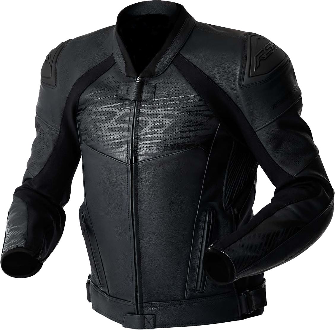 IN STOCK RST Tractech Evo D3o Jacket Black Leather Lg 556-3635044