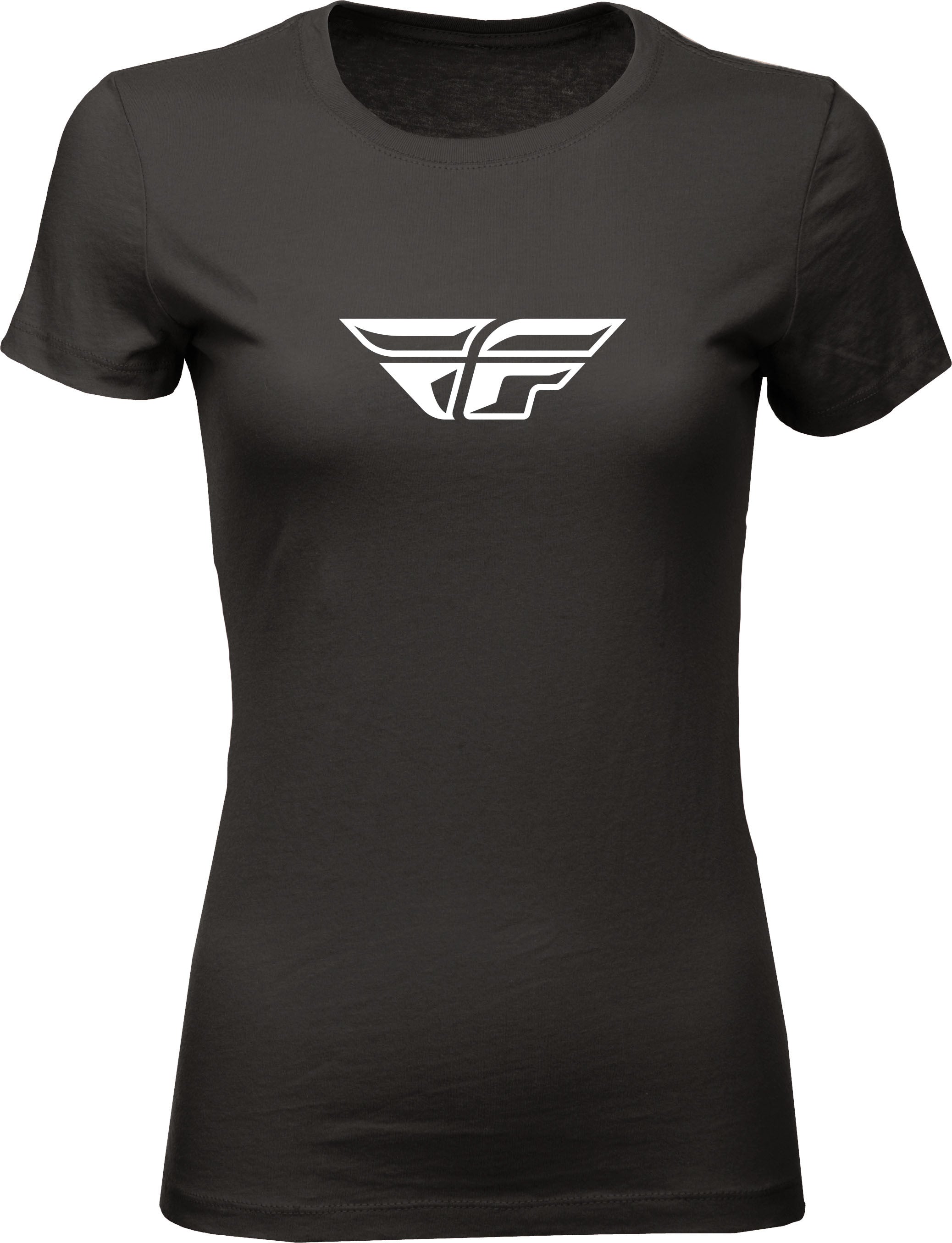 Fly Racing Women'S Fly F-Wing Tee Black 2x 356-04802X