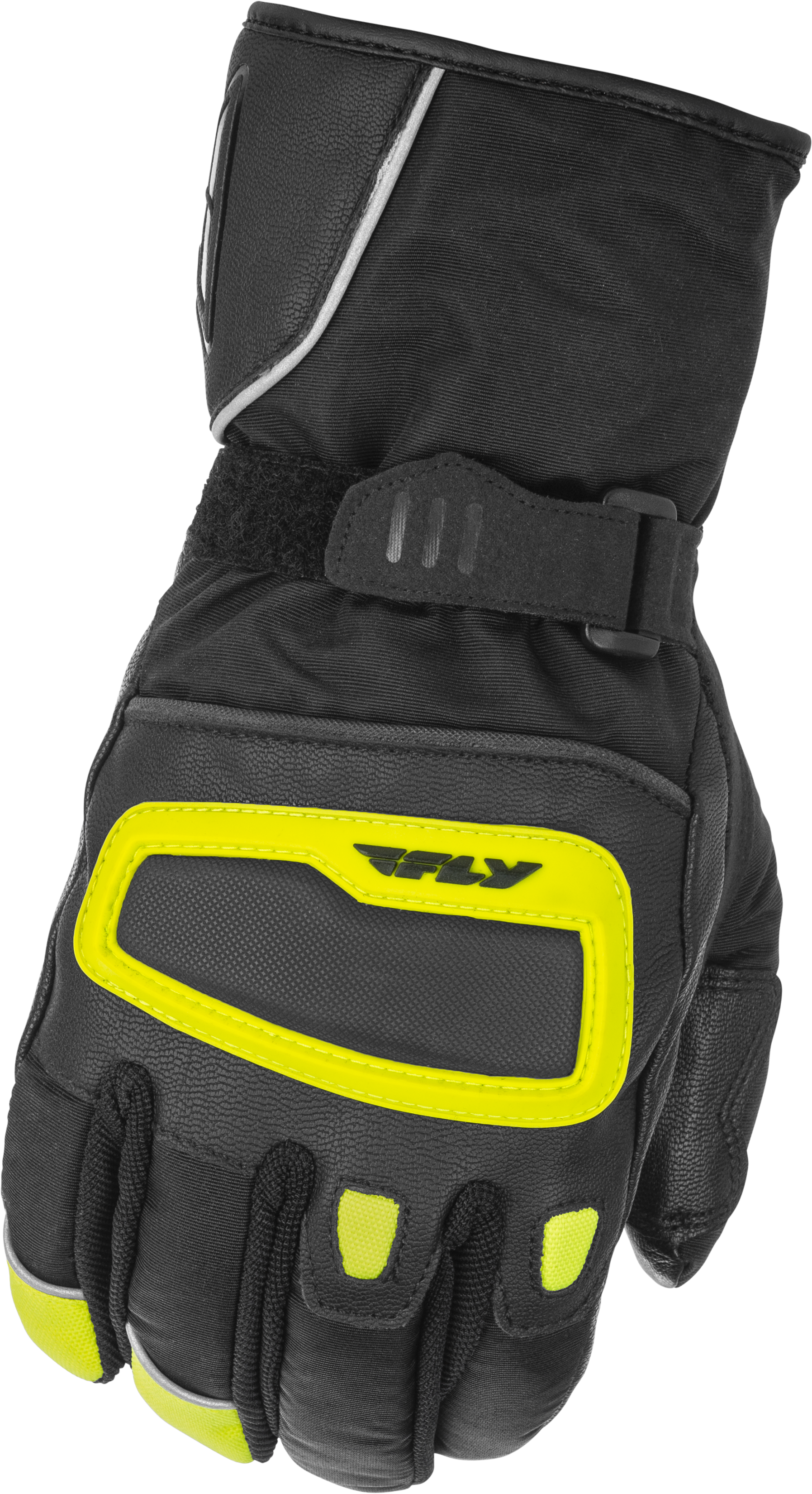 Fly Racing Xplore Gloves Black/Hi-Vis Lg 476-2065L
