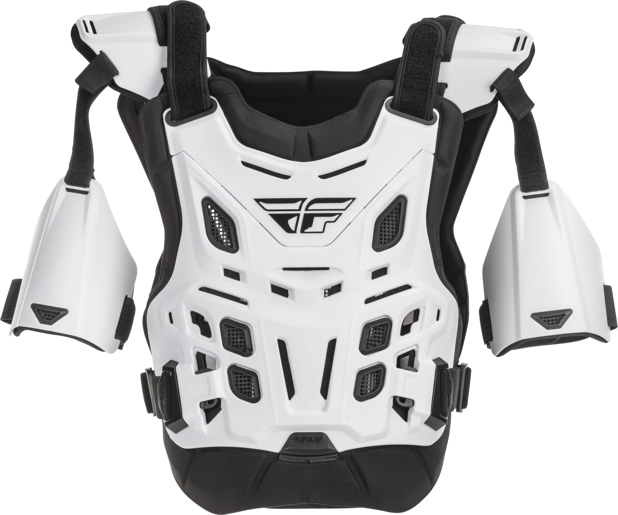 Fly Racing Ce Revel Xl Roost Guard Offroad White Adult 36-16047