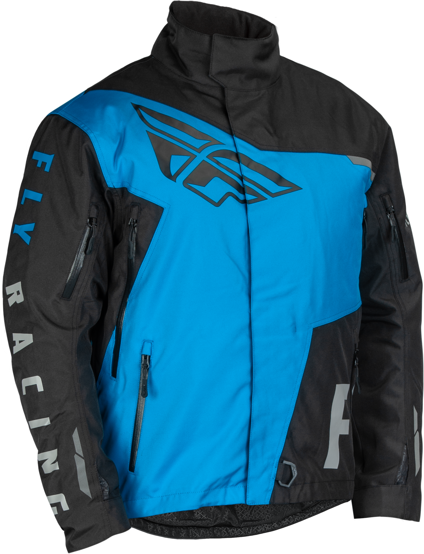 Fly Racing Snx Pro Jacket Black/Blue Md 470-5401M