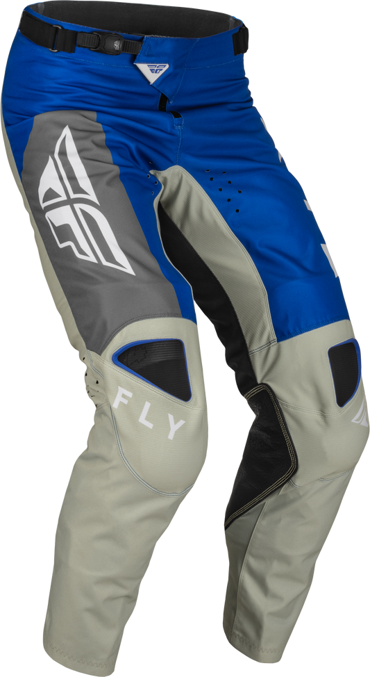 Fly Racing Kinetic Jet Pants Blue/Grey/White Sz 32 376-53232