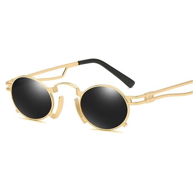 Anti Reflective Retro Eyeglasses Metal Oval Shape  Sunglasses For Women & Men Retro Design  Sun Glasses For Unisex New Colorful Frames New Popular Design