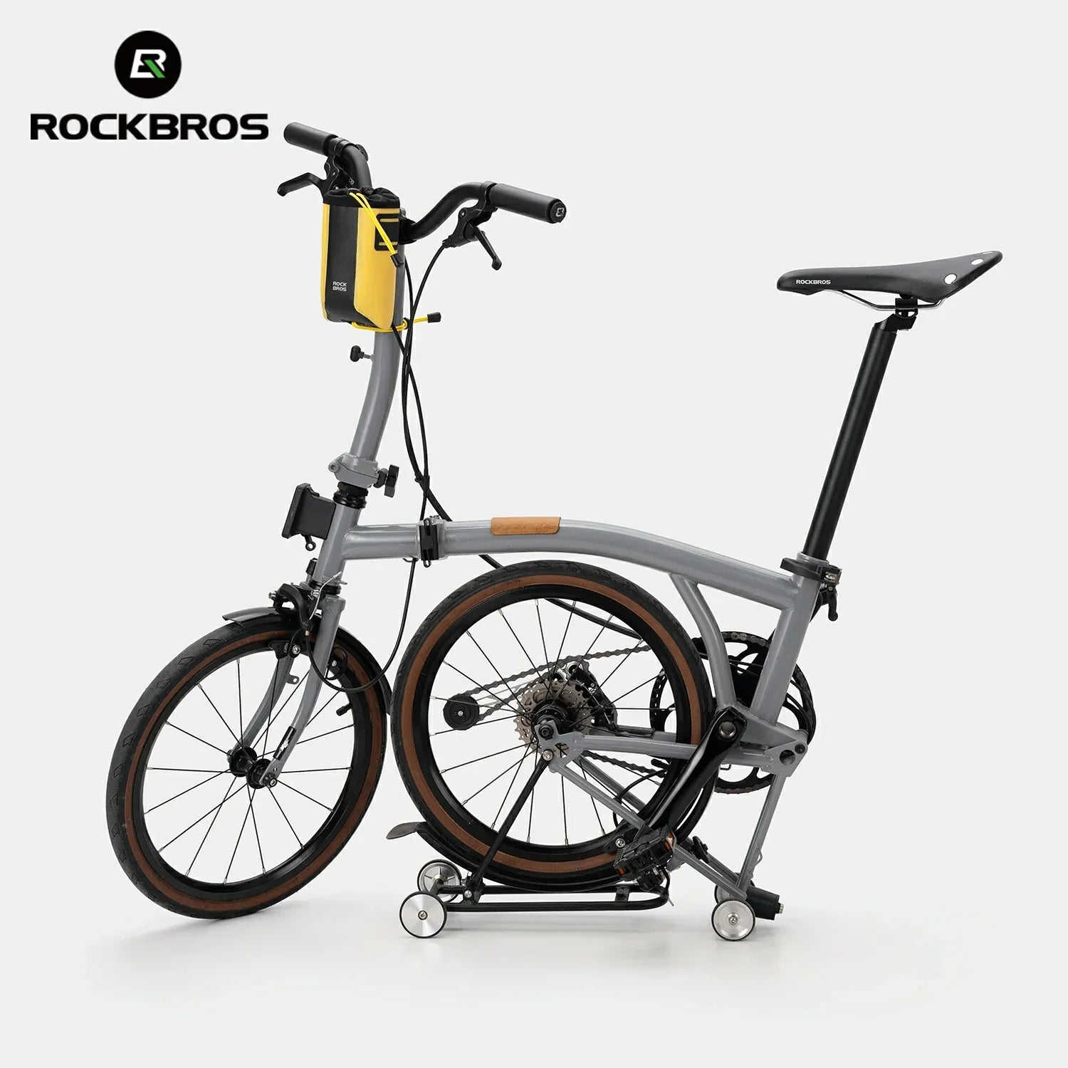 AS-162 100% Waterproof Water Bottle Handlebar Bag 1L