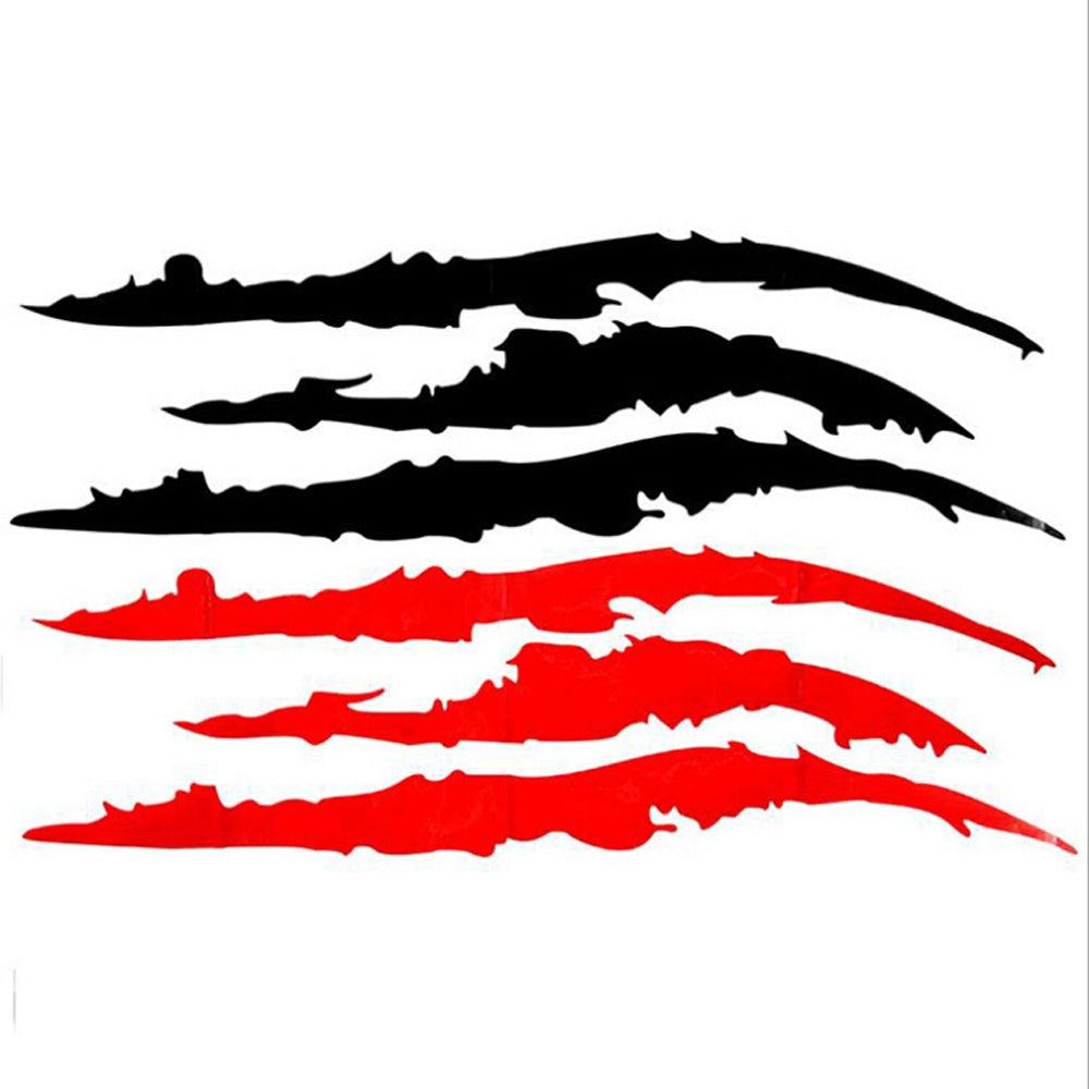 Full Marks Sticker Auto Car Sticker Reflective Monster Claw Scratch Stripe Marks Headligh ...