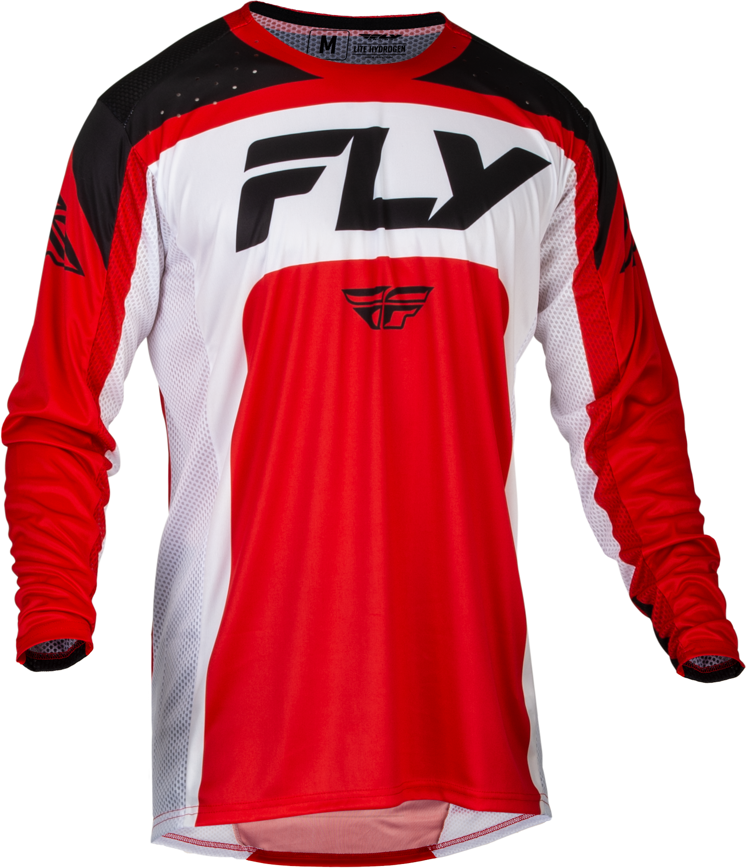 Fly Racing Lite Jersey Red/White/Black Md 377-722M