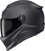 SCORPION  OPEN BOX EXO COVERT FX CARBON FULL FACE HELMET MATTE BLACK LG - 75-2431L