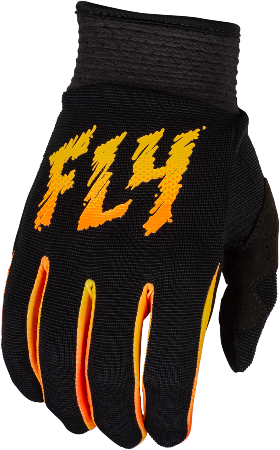 Fly Racing Youth F-16 Gloves Black/Yellow/Orange Yxs 377-211YXS