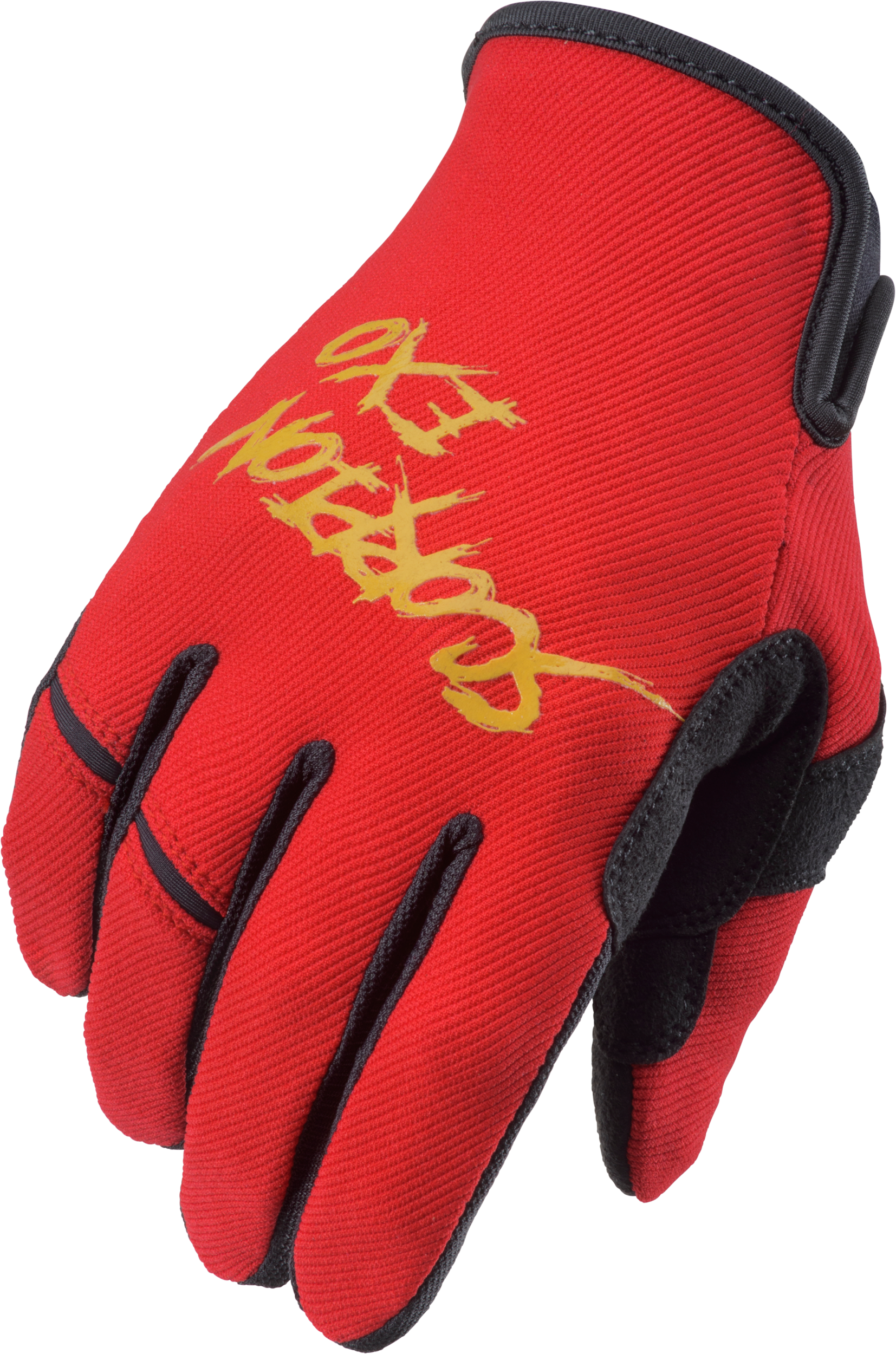 Air-Stretch Gloves Grind Red/Gold Sm