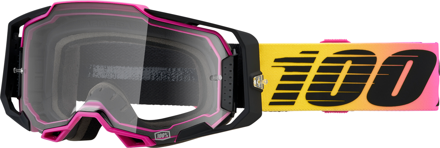 100% Armega Goggles - 91 - Clear 50004-00015
