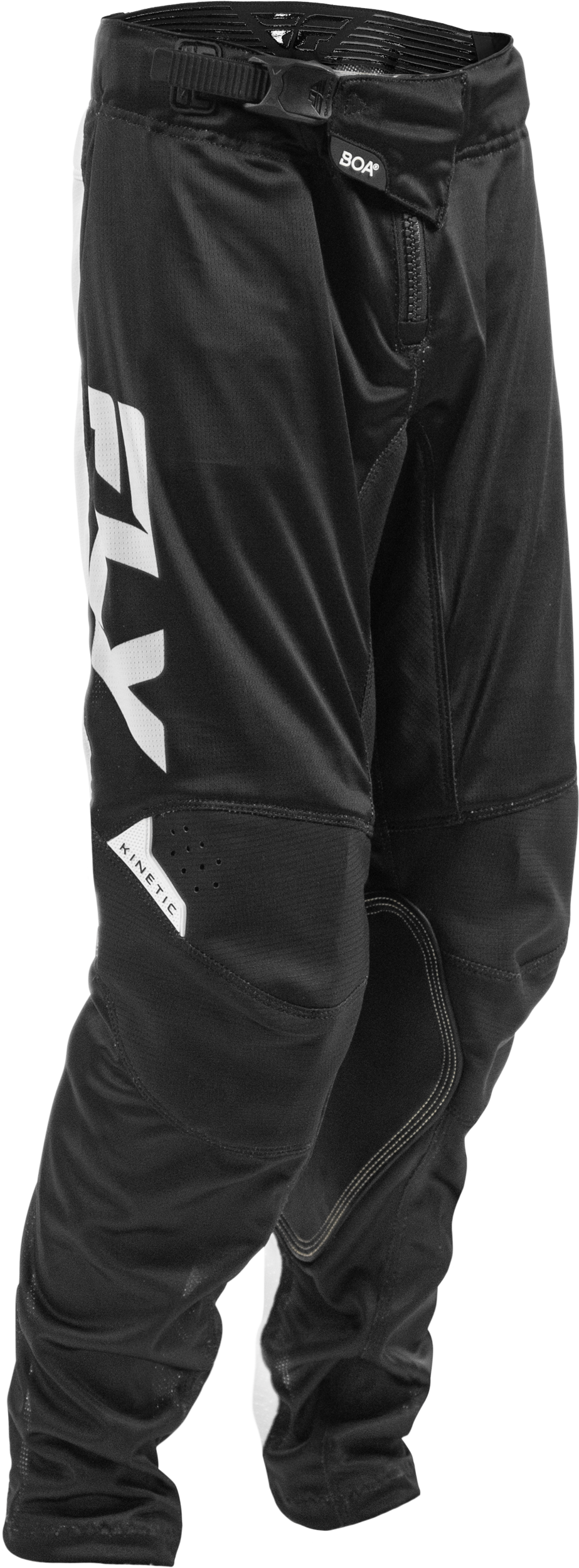 Fly Racing Youth Kinetic Mesh Pants Black/White Sz 22 380-34022