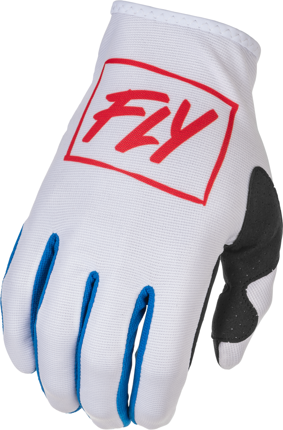 Fly Racing Lite Gloves Red/White/Blue Lg 375-713L