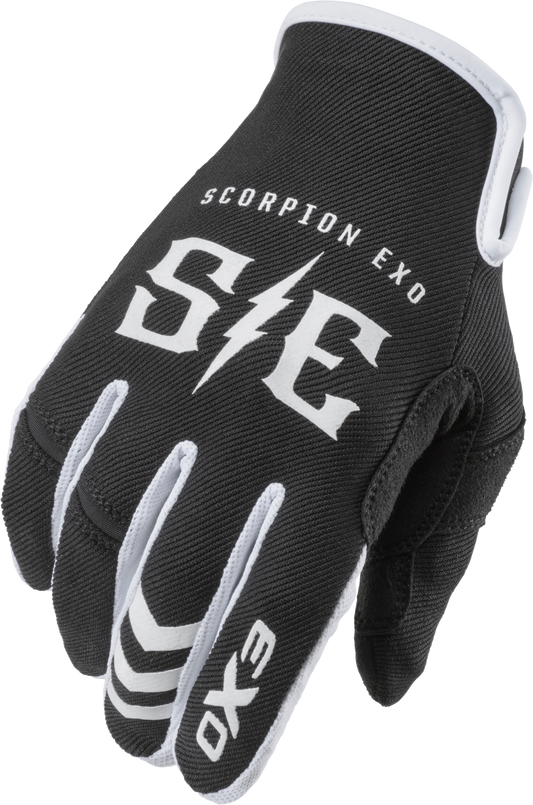 Air-Stretch Gloves Charge Black/White 2x