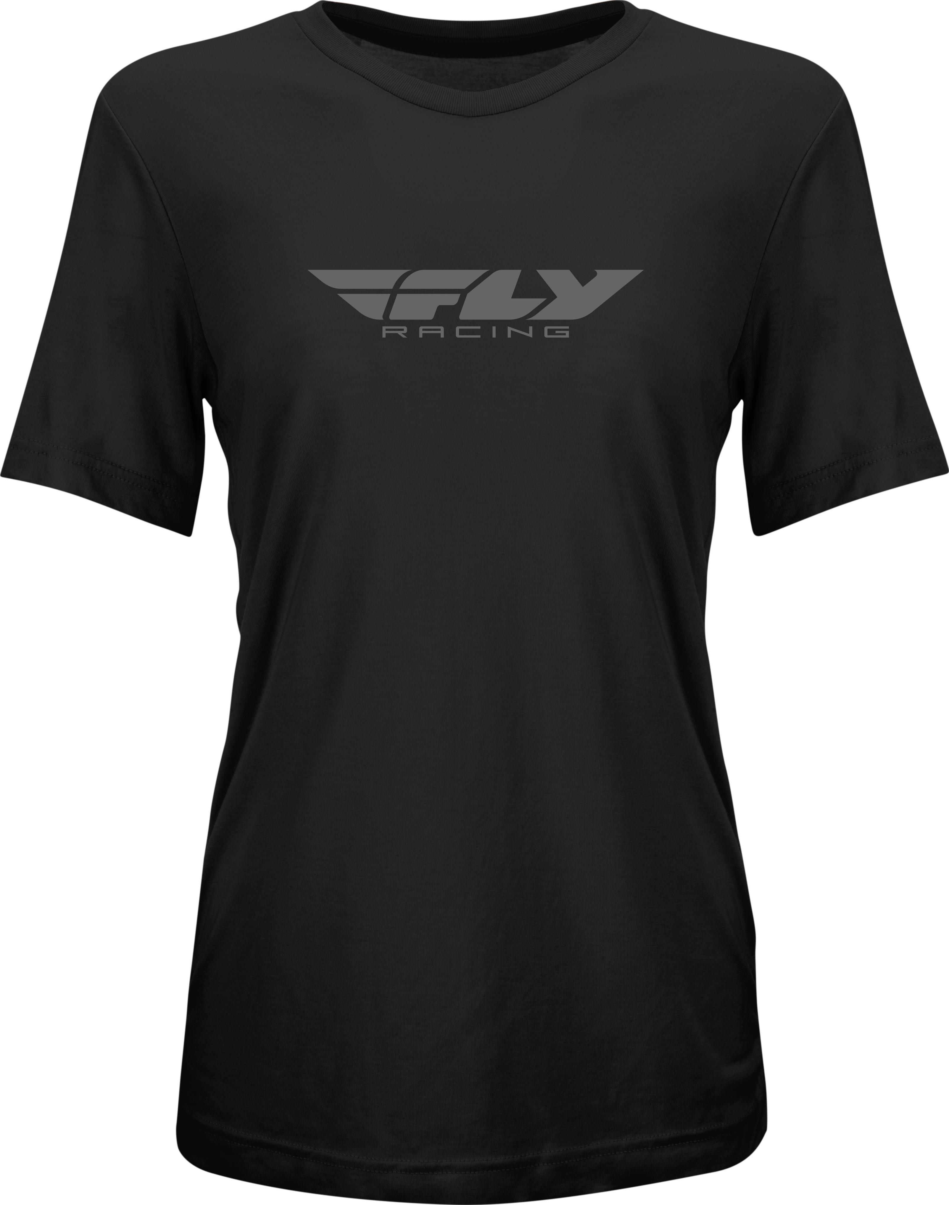 Fly Racing Women'S Fly Origin Corp Tee Black/Grey 2x 356-01002X