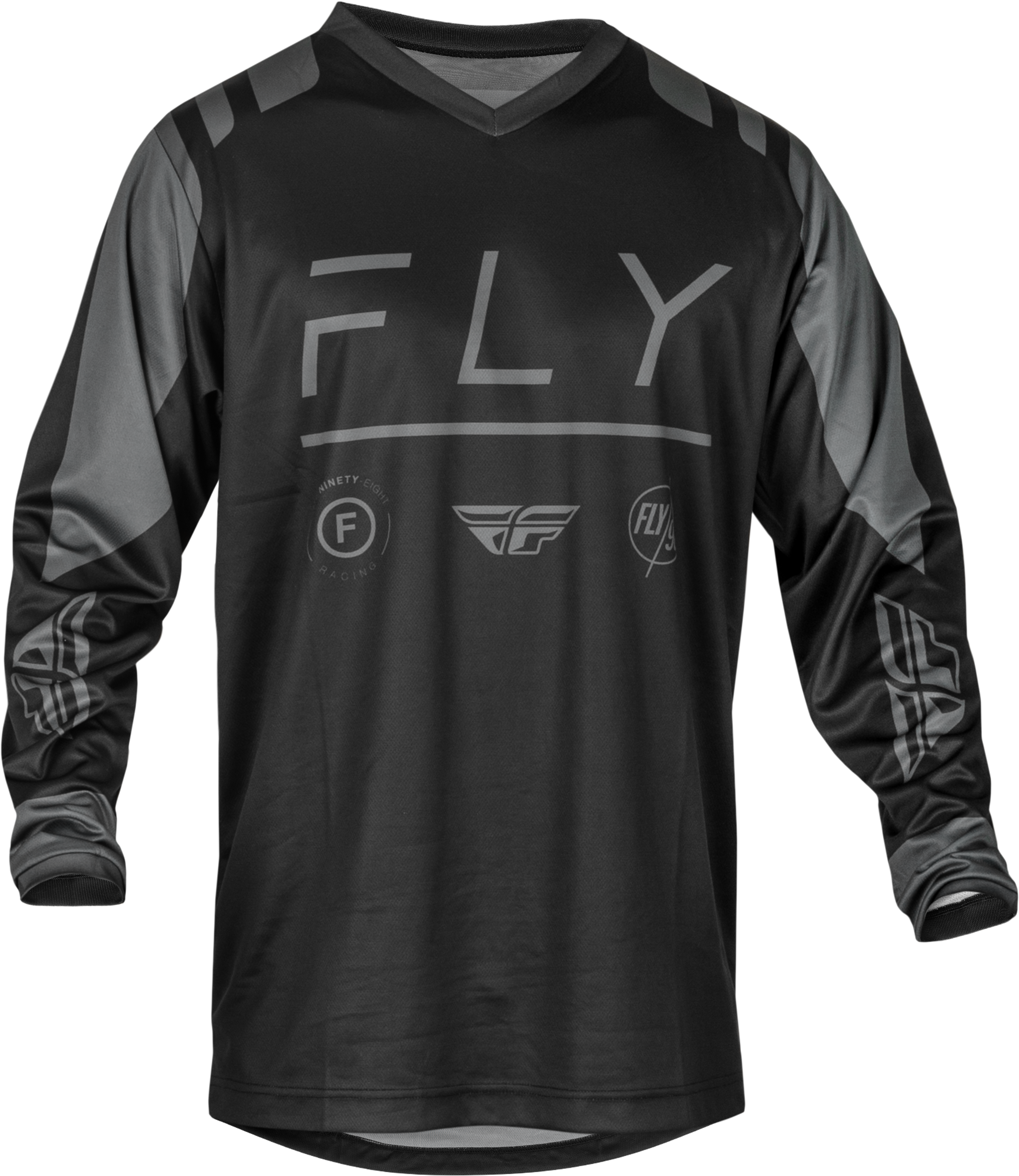 Fly Racing F-16 Jersey Black/Charcoal Xl 377-921X
