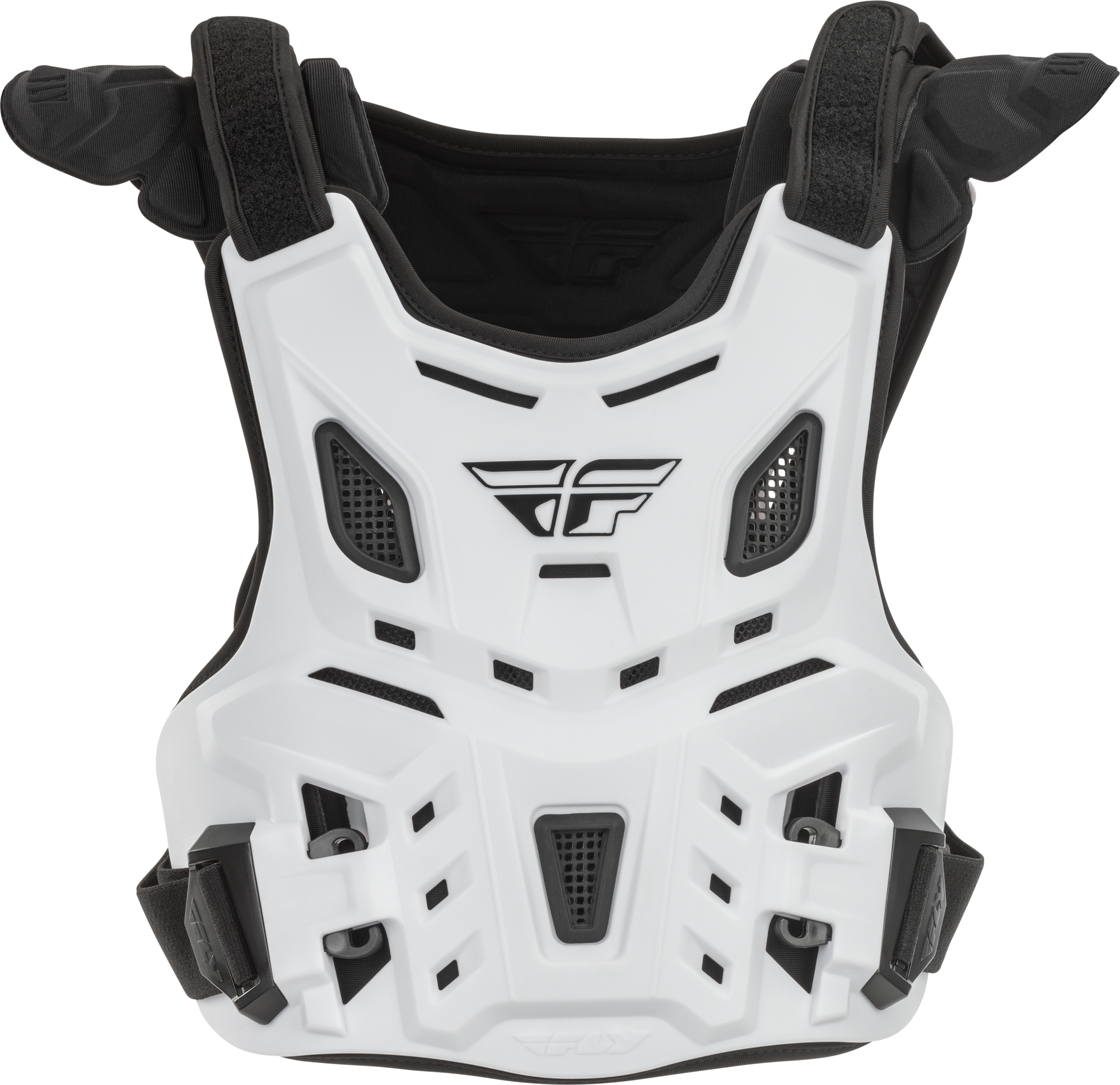 Fly Racing Youth Revel Roost Guard Race White 36-16059