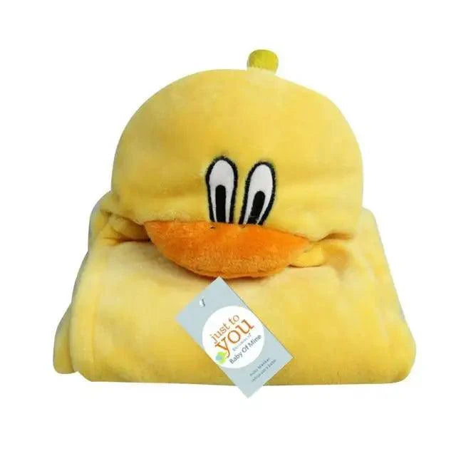 Baby Cartoon Hooded Towel Sleepwear Unique Soft Comfortable Bath Towel Elegant Babies Warm Indoor Cute Bathrobes