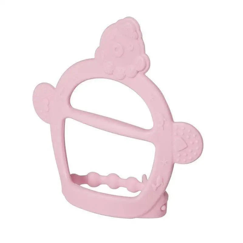 Baby Teether Toys Toddle Safe Banana Teething Ring Silicone Chew Dental Care Toothbrush Nursing Beads Gift For Infant