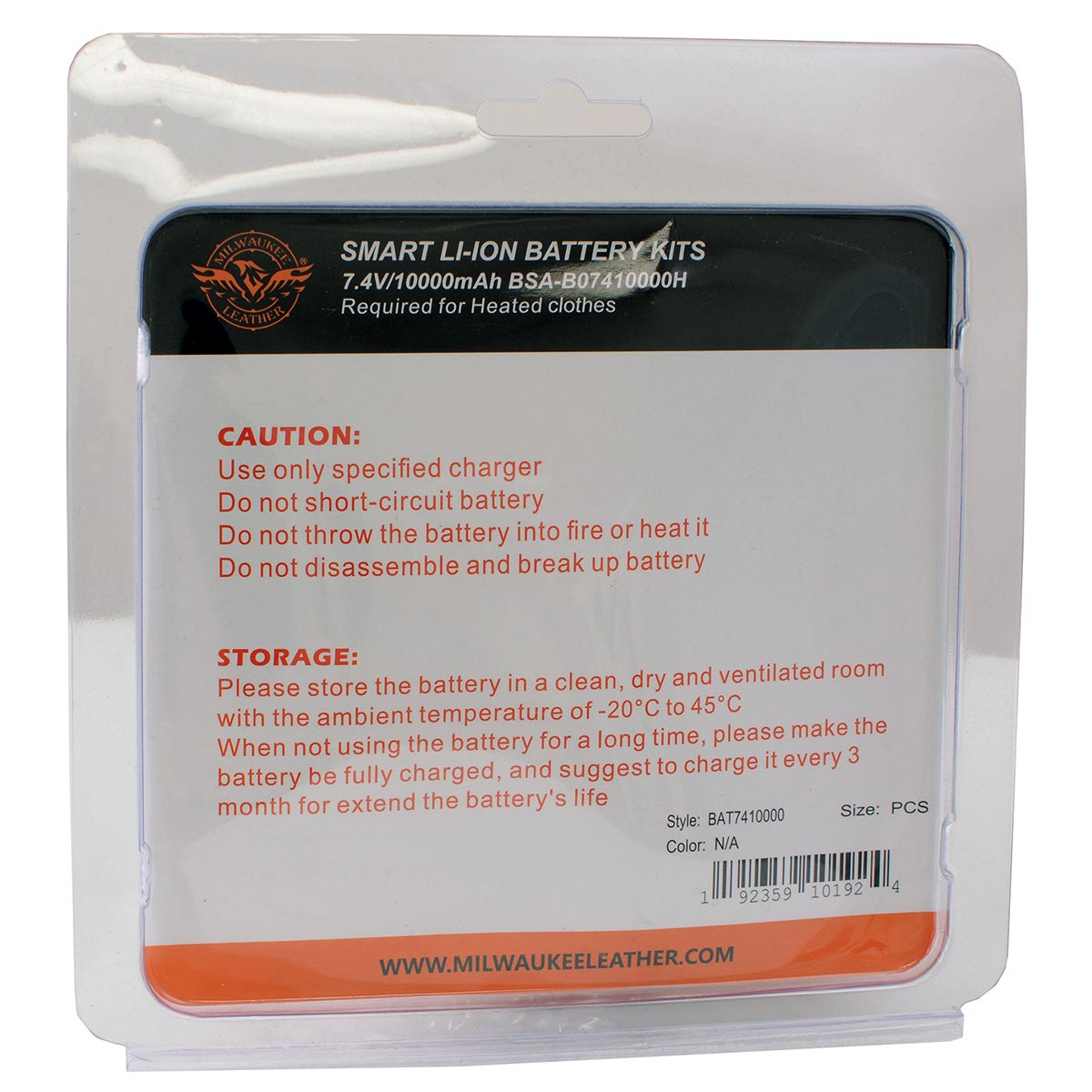 and Nexgen Heat BAT7410000 7.4v Universal Battery 10000 MAH for Heated Apparel