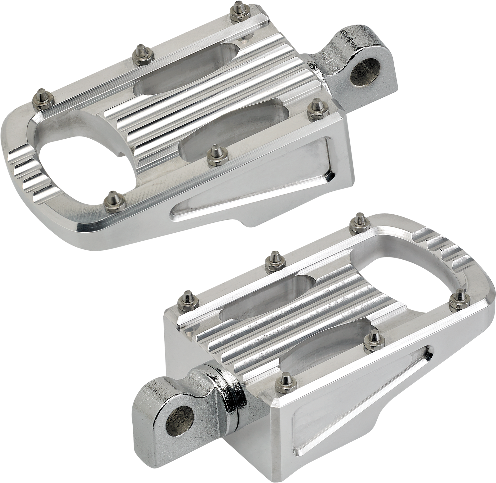 BILTWELL Punisher Footpeg - Classic - Polished 7005-303-01