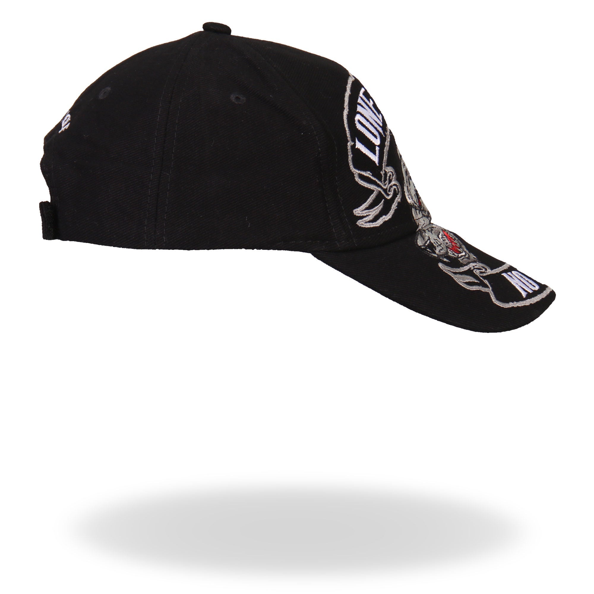 BCA1030 Lone Wolf No Club Ball Cap