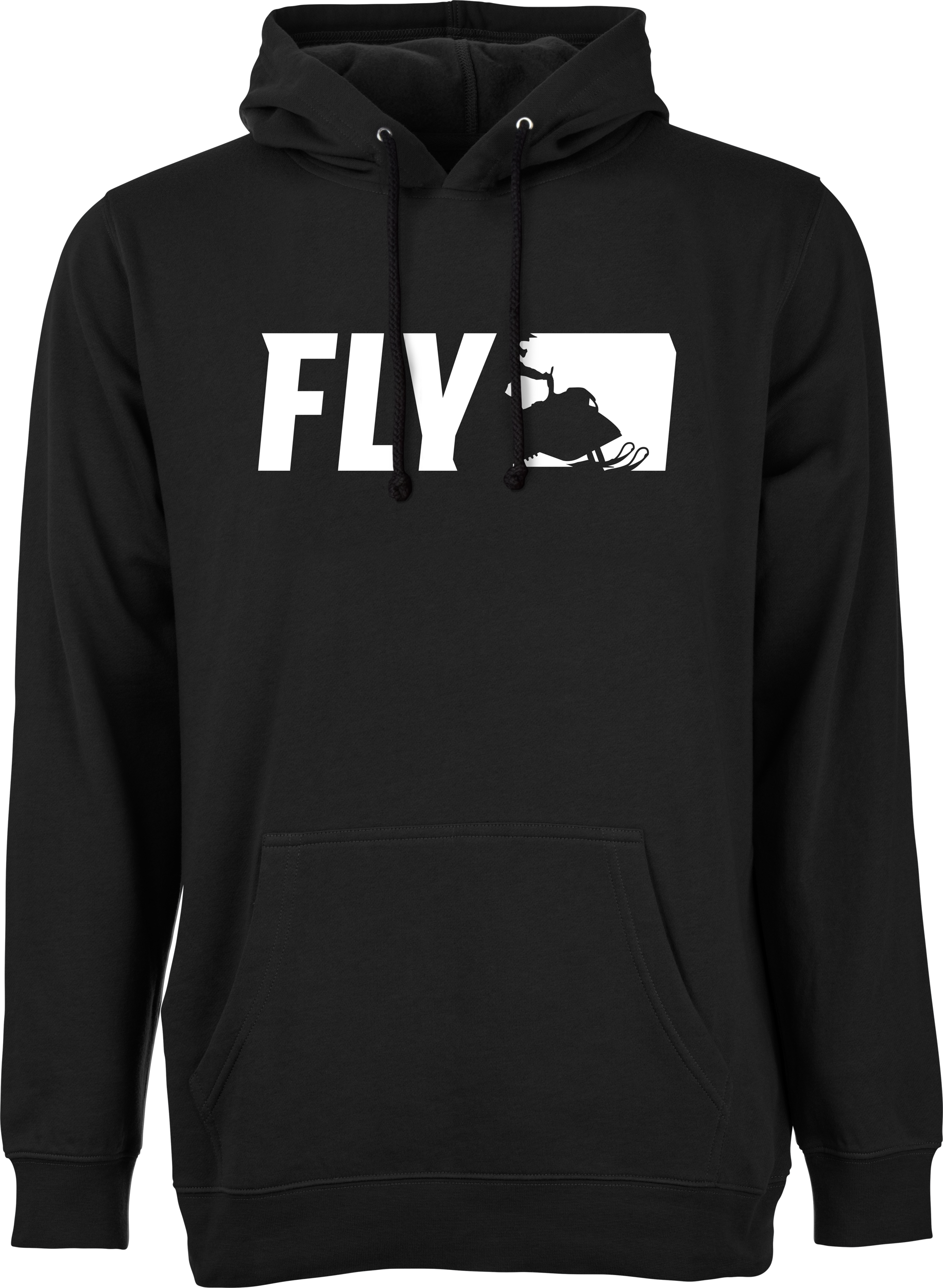 Fly Racing Fly Primary Hoodie Black Md 354-0161M