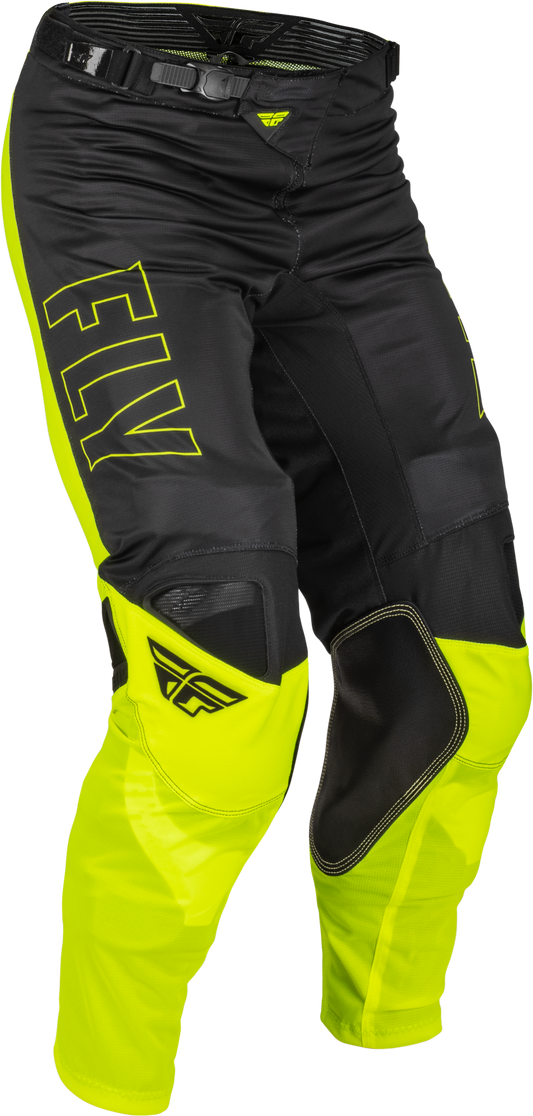 Fly Racing Kinetic Mesh Pants Hi-Vis/Black Sz 34 376-32034