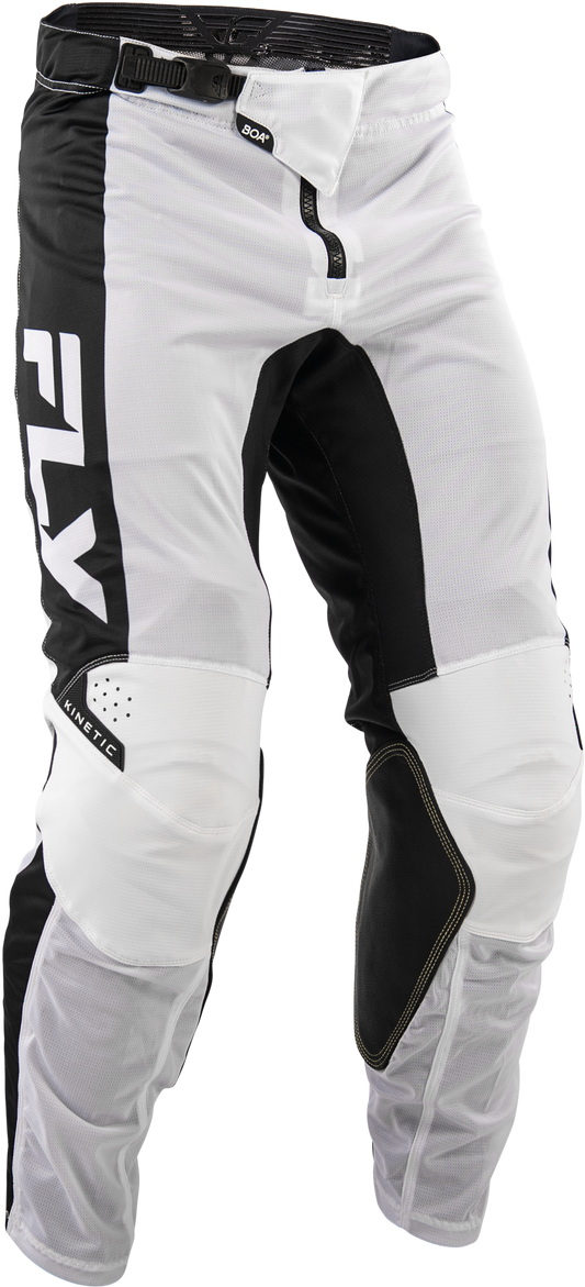 Fly Racing Kinetic Mesh Pants White/Black Sz 36 380-32036