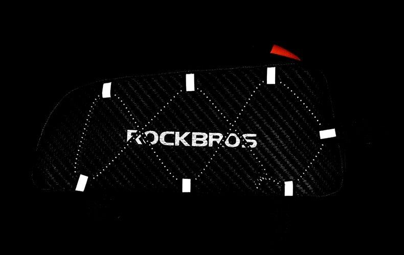Bike Bag Waterproof Reflective Front Top Frame Tube Bag Large Capacity Ultralight Bicycle Bag Cycling Bike Top Tube Bag Front Frame Bag Water-resistant Bike Storage Bag Large Bike Pouch