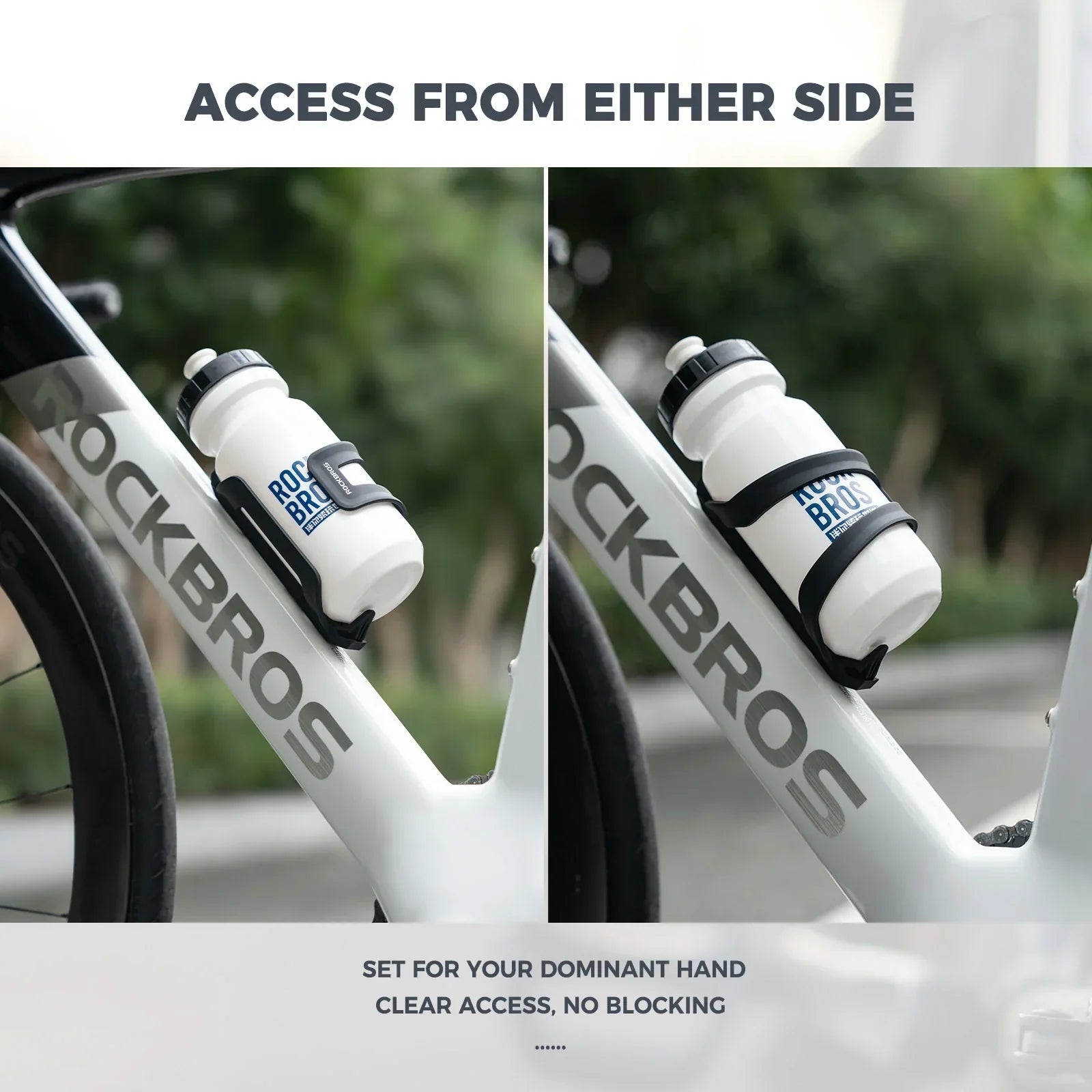 Bike Bottle Cage Ultralight Adjustable Side-Loading